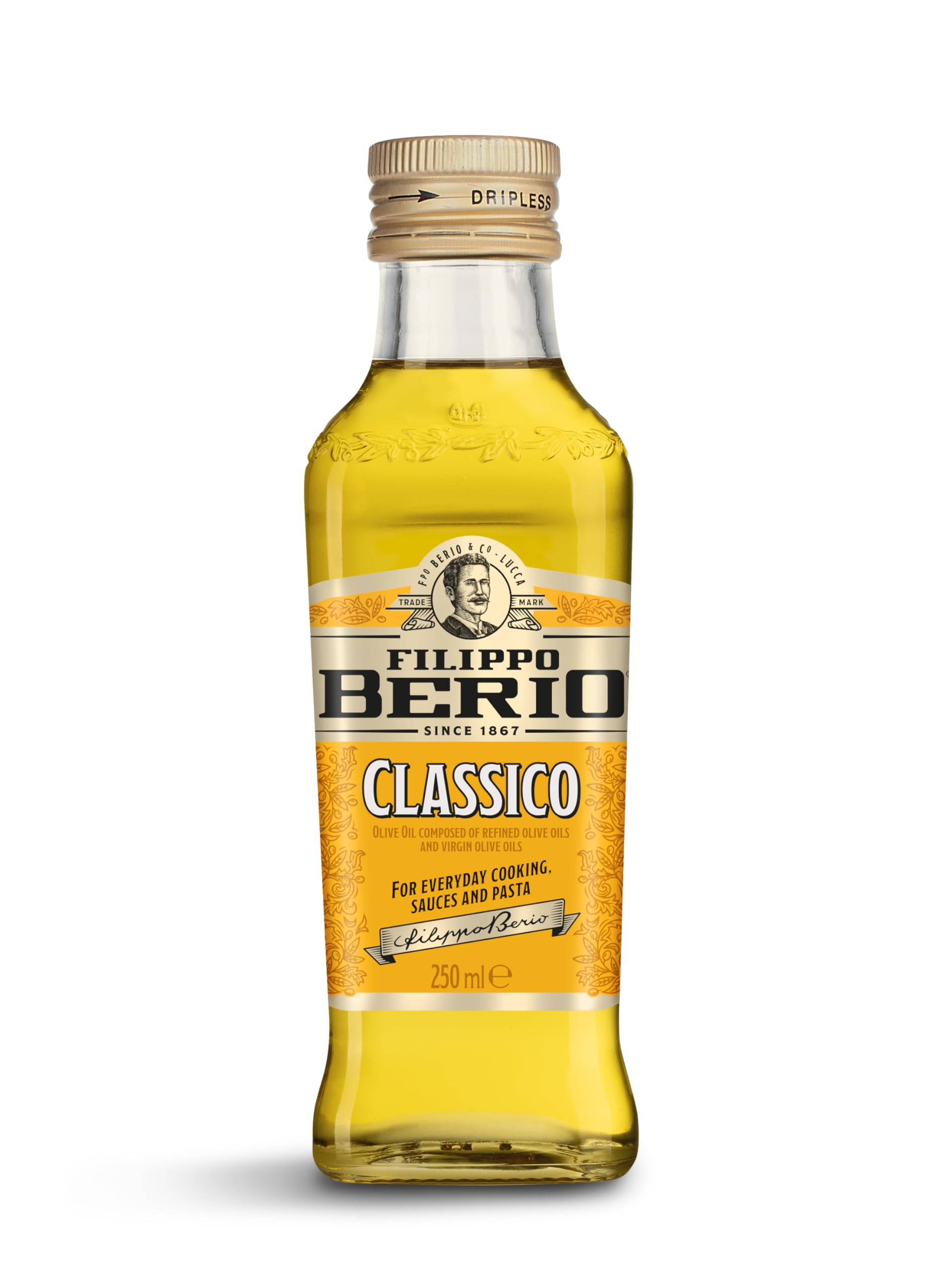 Filippo Berio Olive Oil - Versatile Cooking & Dressing Oil | 250ml Size 1