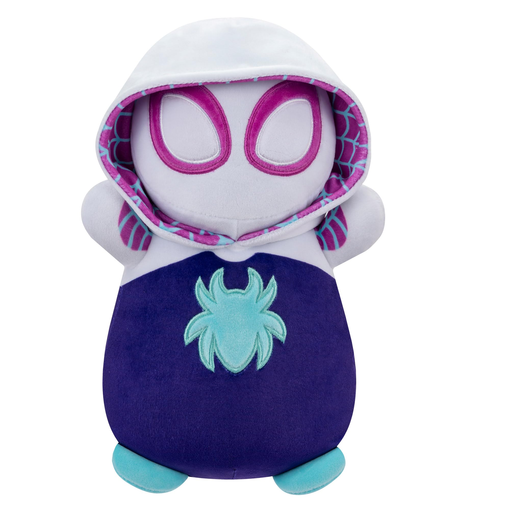 Squishmallows Ghost-Spider HugMees 10-Inch Plush - Marvel Collectible Soft Toy