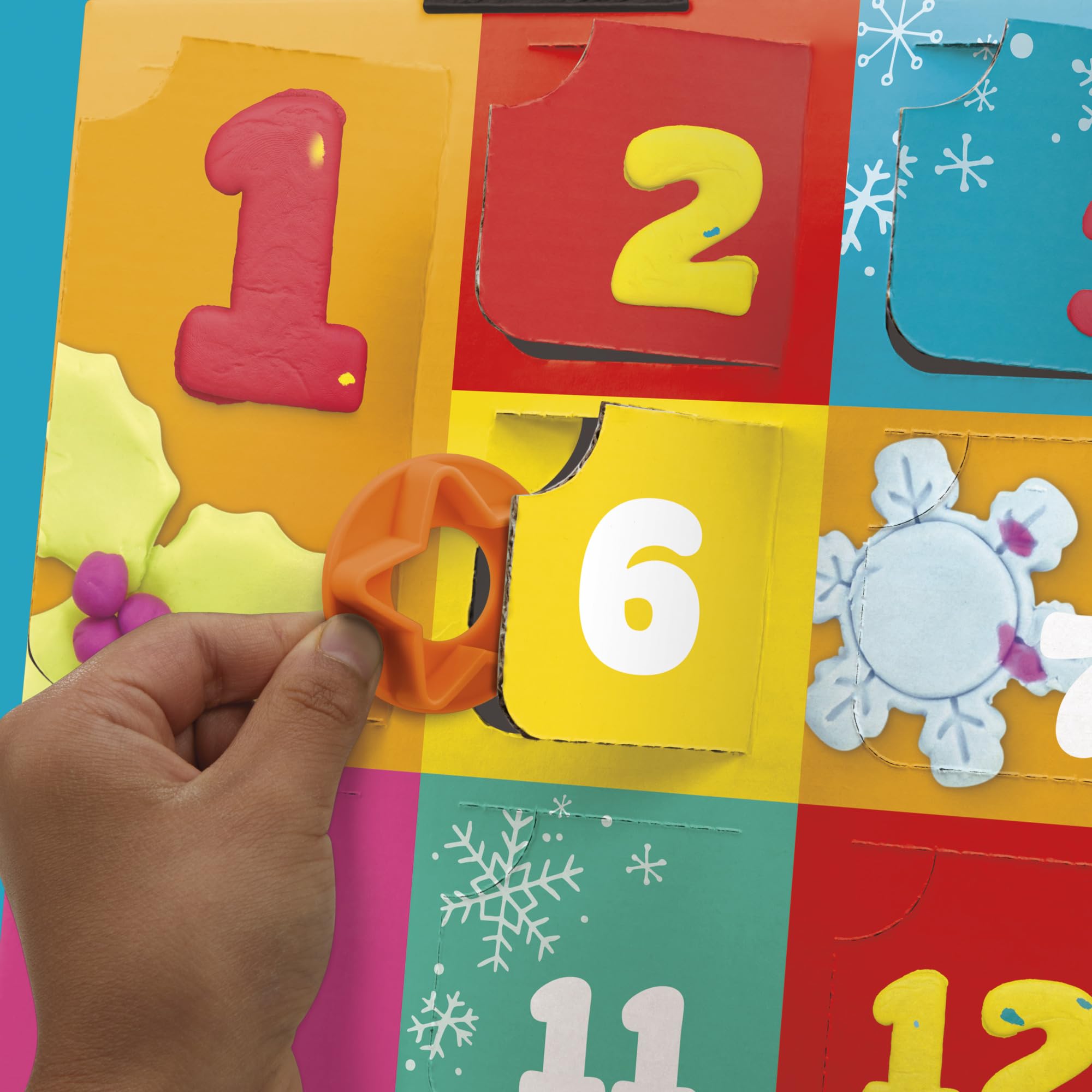 Play-Doh Holiday Advent Calendar - 24 Days of Creative Play for Kids 3+