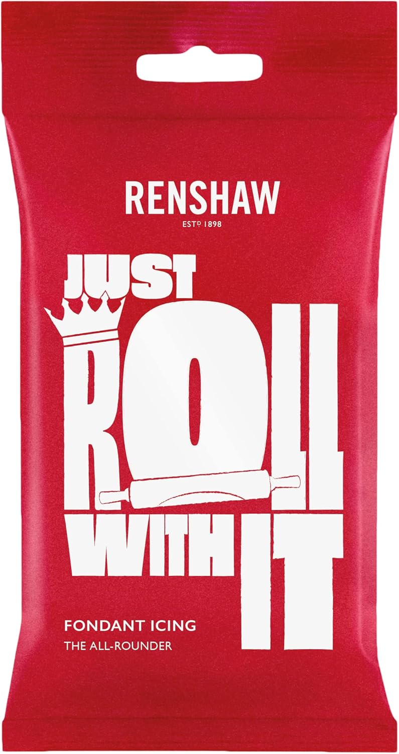 Renshaw - Just Roll With It White Fondant Icing 1 kg