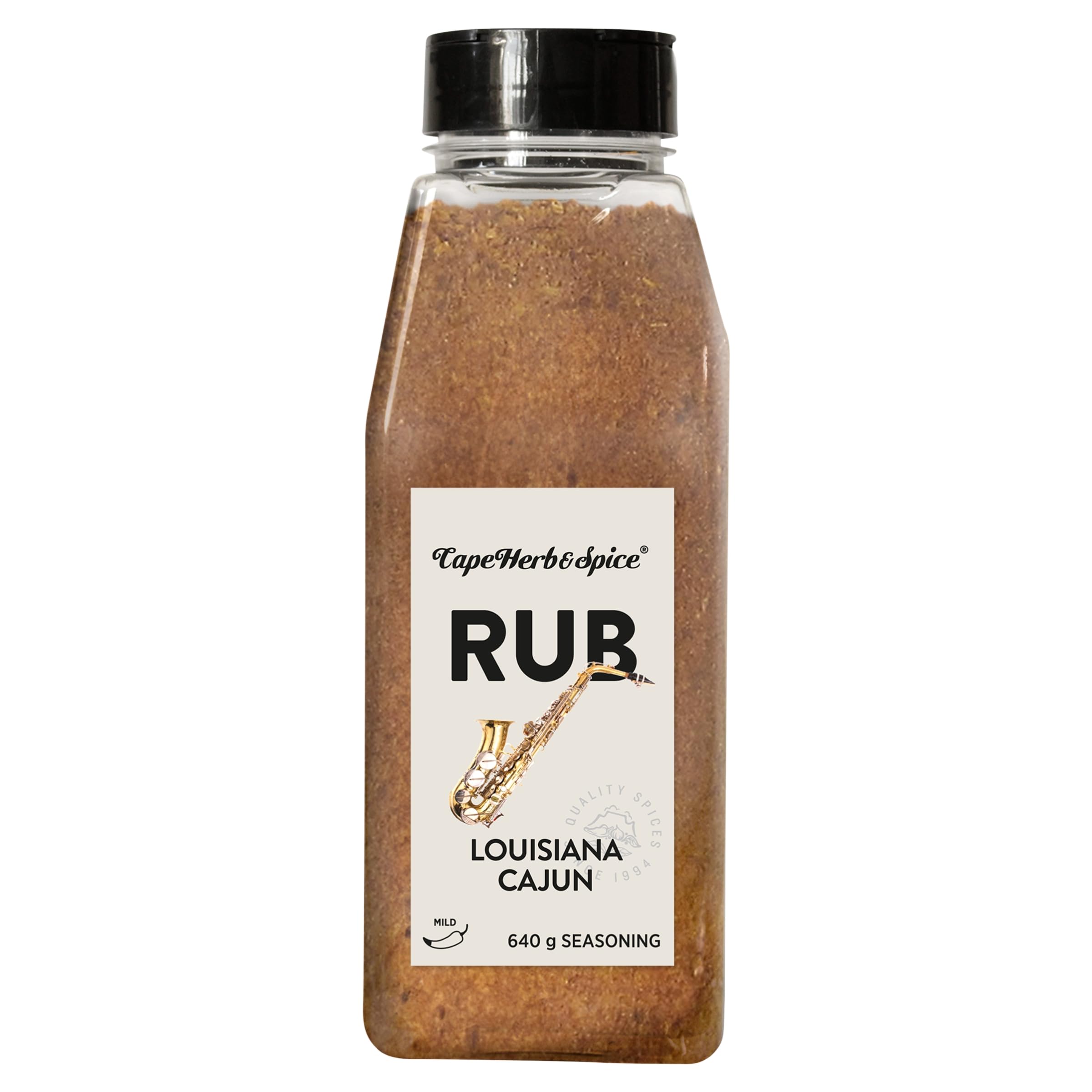 Cape Herb & Spice Louisiana Cajun Seasoning Powder - Authentic Southern Flavour | 640g