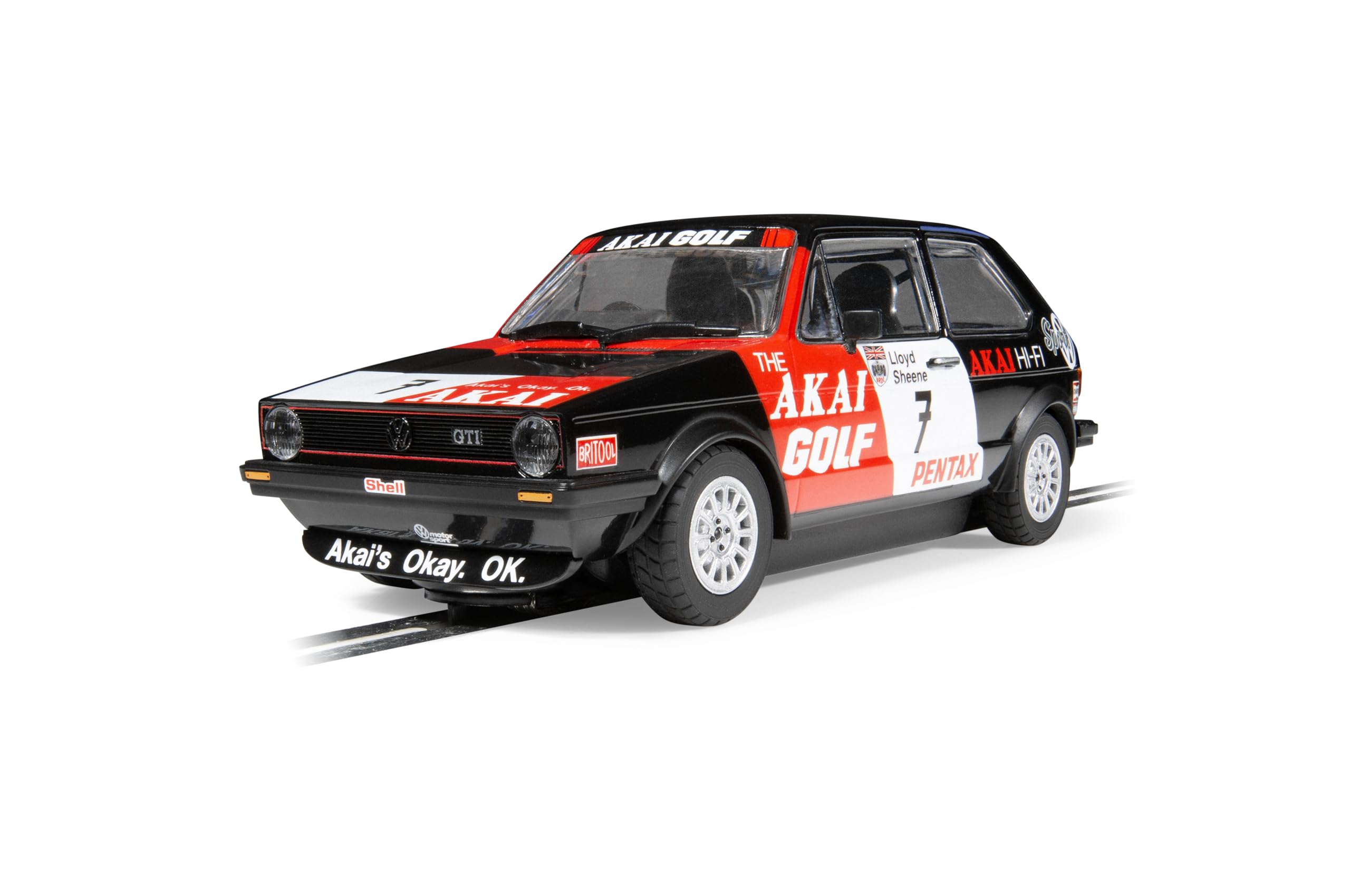 Scalextric C4520 Volkswagen Golf GTI - Richard Lloyd Racing 1:32 Scale Slot Car