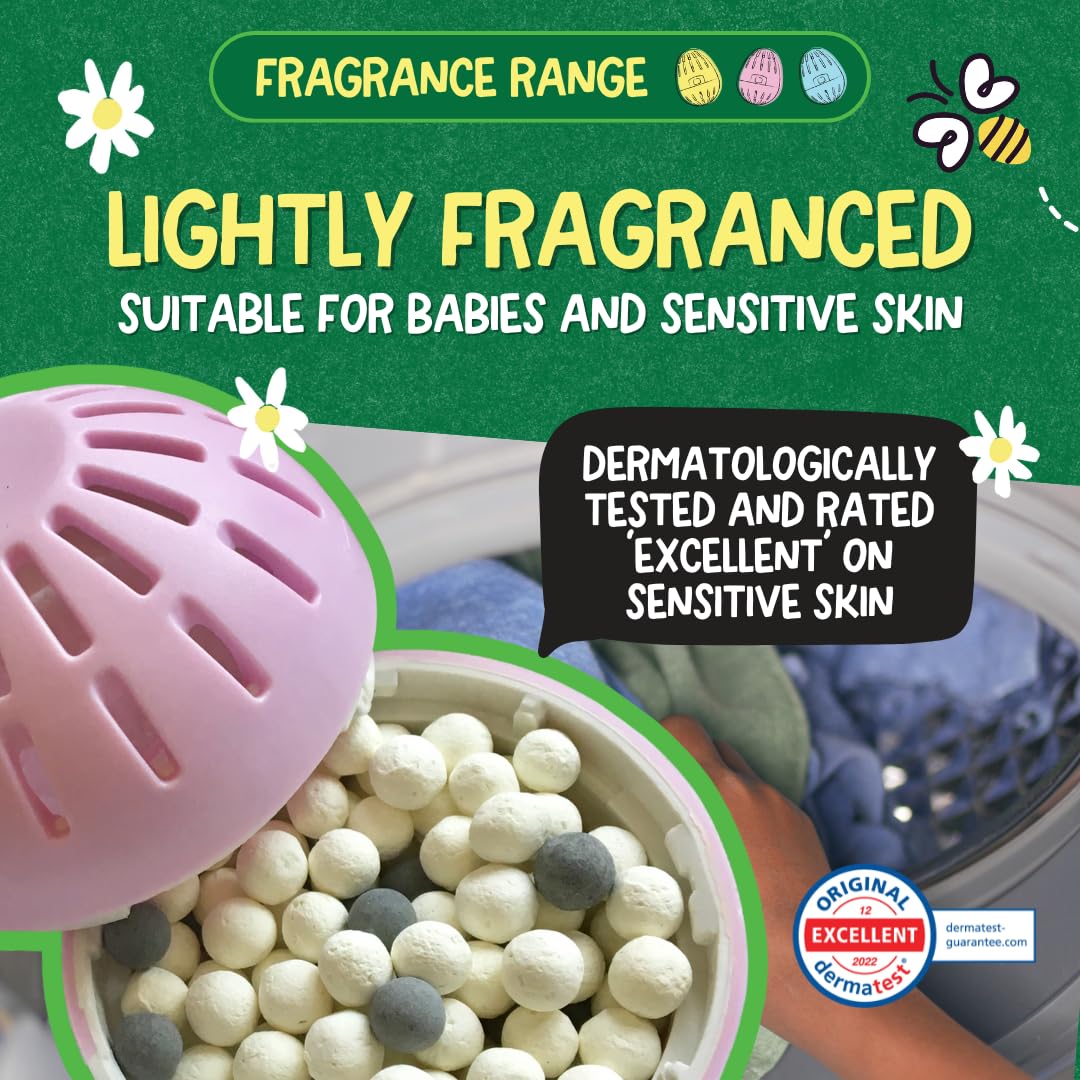 Ecoegg - Laundry Egg Refill Pellets Detergent & Fabric Softener Replacement 9