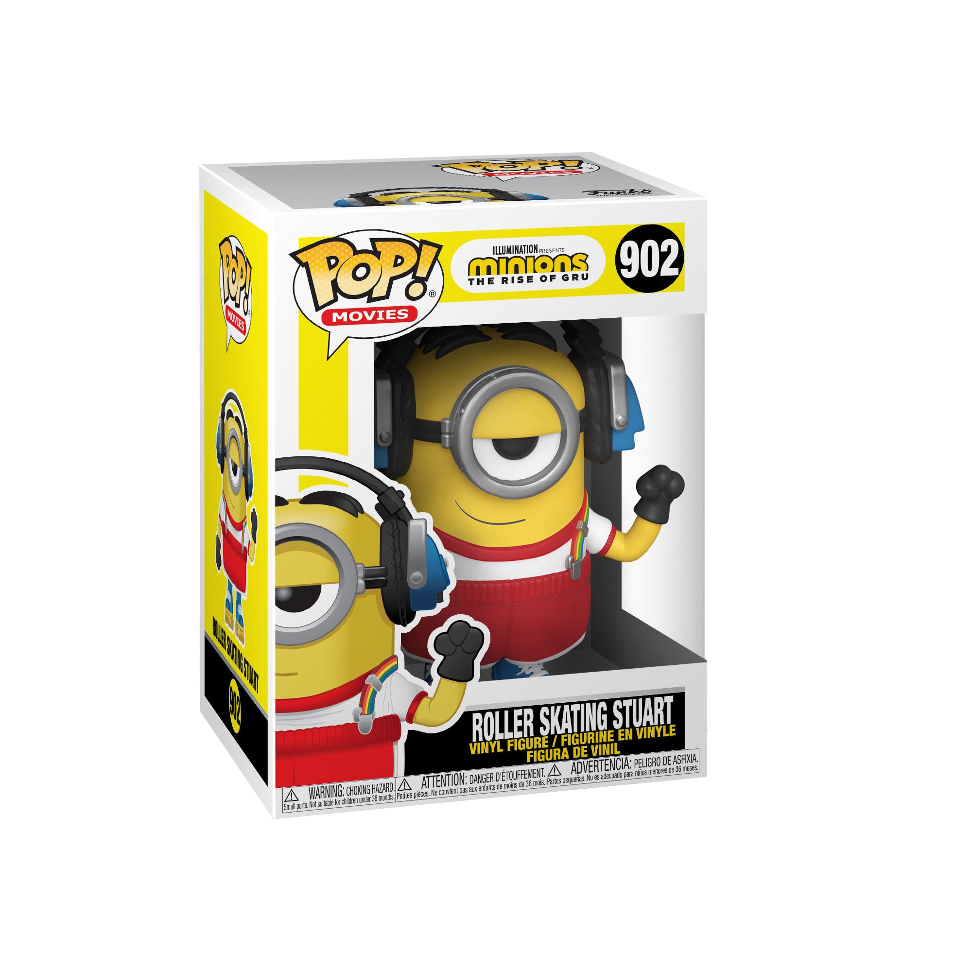 Funko Minions 2: Roller Skating Stuart Vinyl Figure - 3.75 Inch