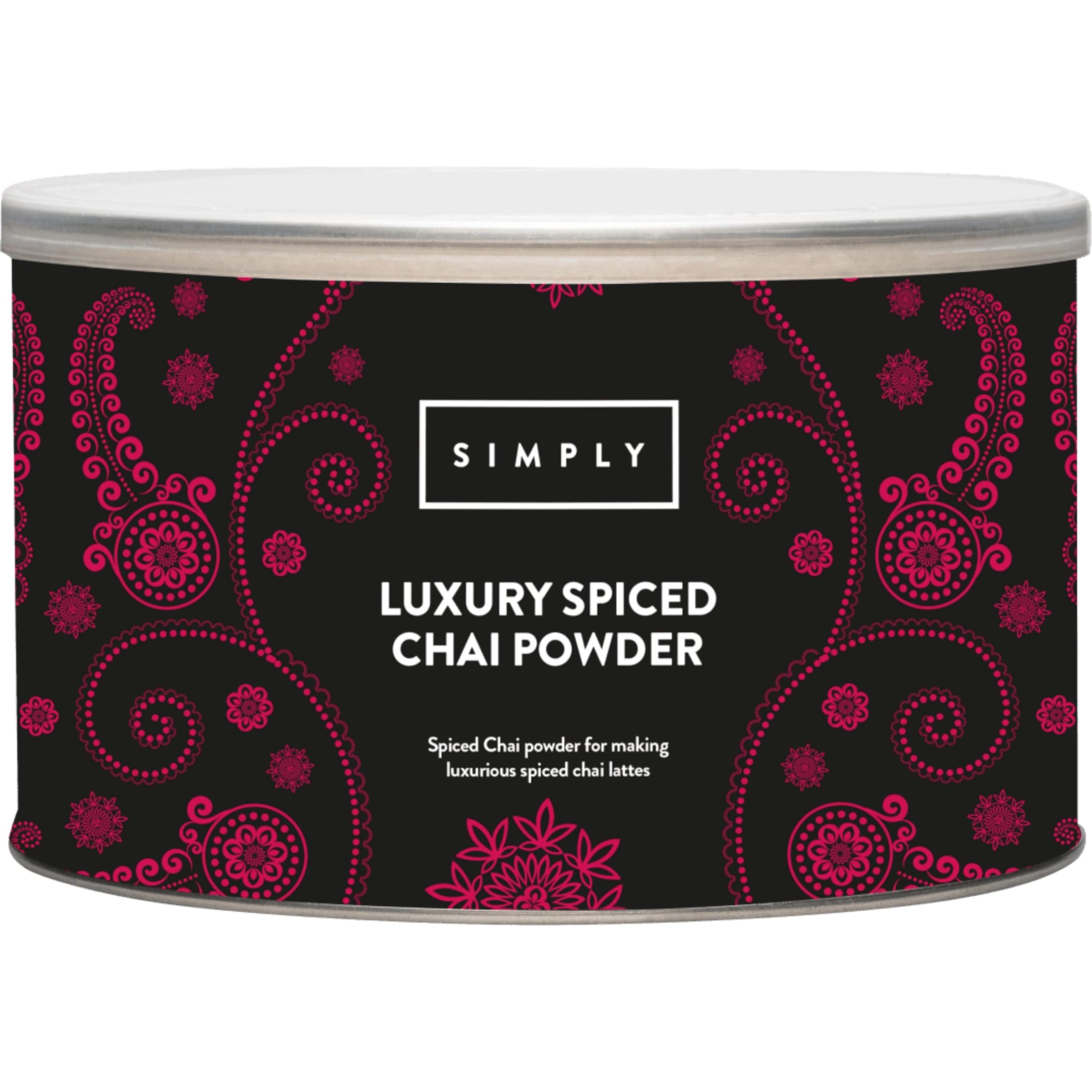 Simply - Luxury Spiced Chai Powder for Latte, Rich Aromatic Blend