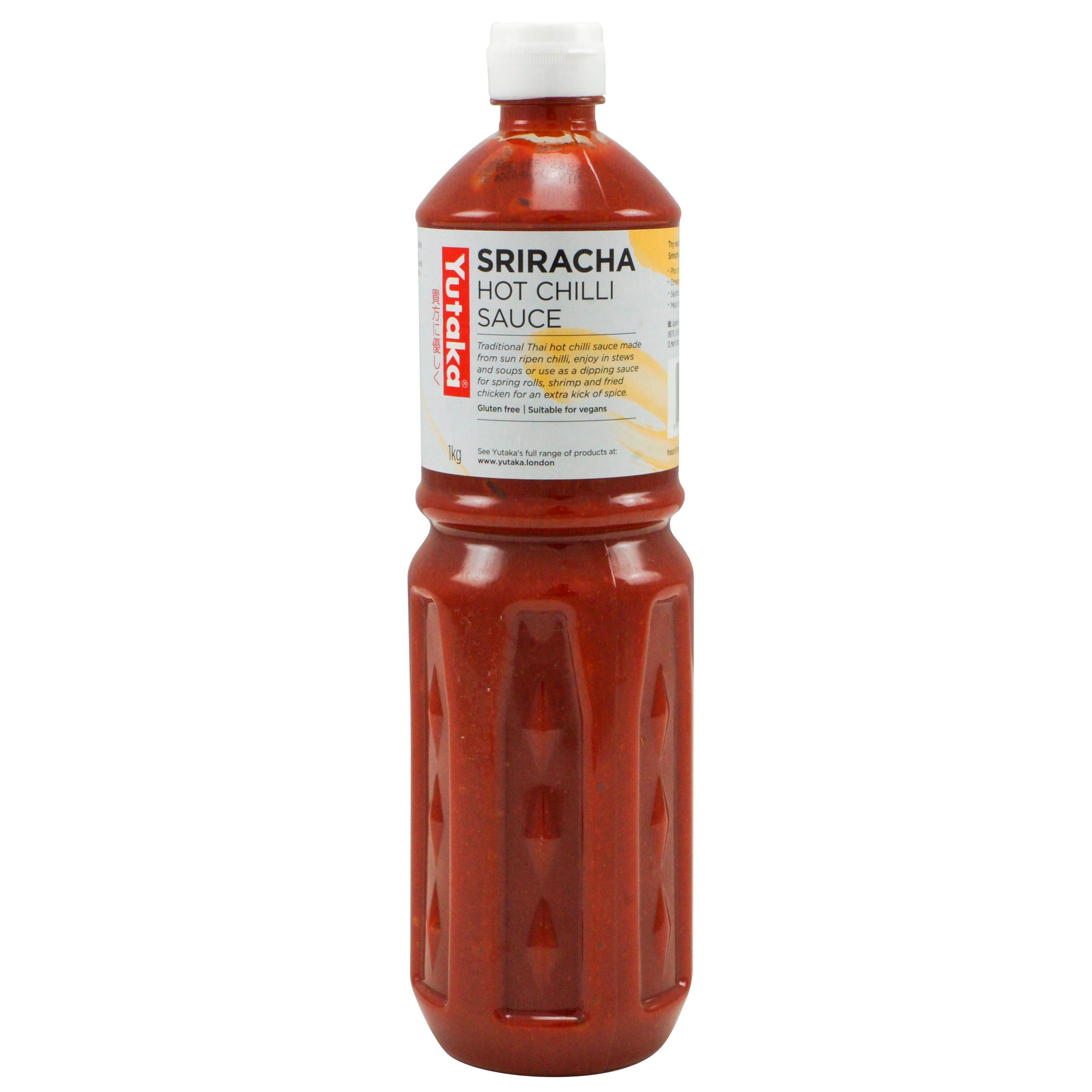 Yutaka Sriracha Chilli Sauce - Authentic Garlicky Heat | 1kg Catering Size