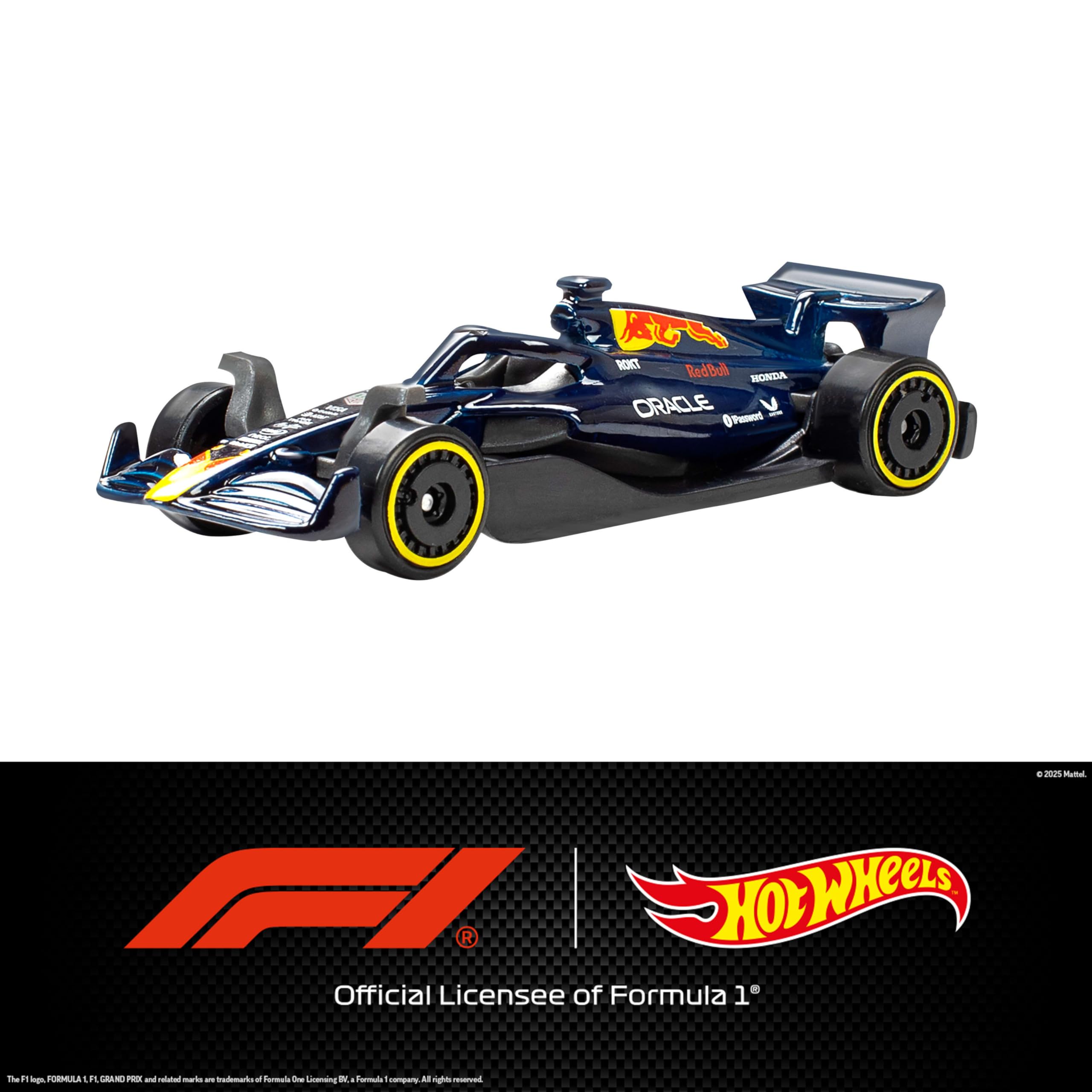 Hot Wheels Formula 1 1:64 Scale Die-Cast 5-Pack, Set of 5 Officially Licens 2