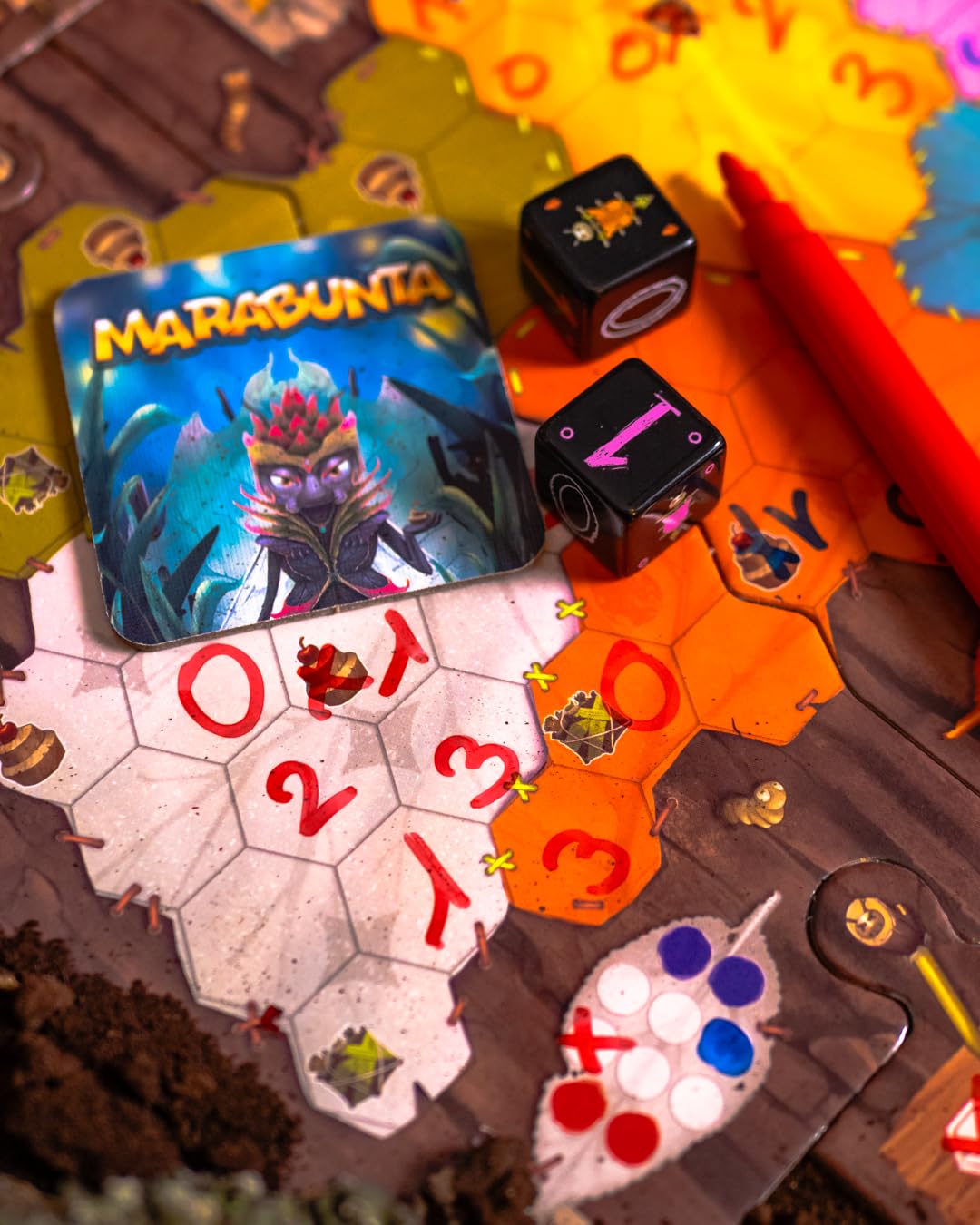 Space Cowboys Marabunta Board Game for Ages 10+ | 2 Players | 30-Minute Play Time 8