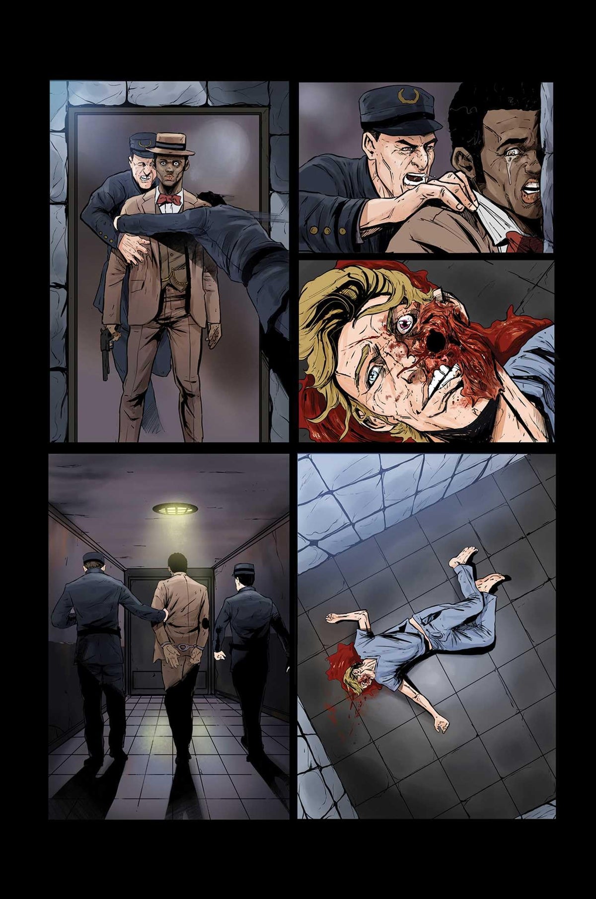 The Thing on the Doorstep: A Crime & Mystery Graphic Novel by Simon Birks | Paperback | 144 Pages 4