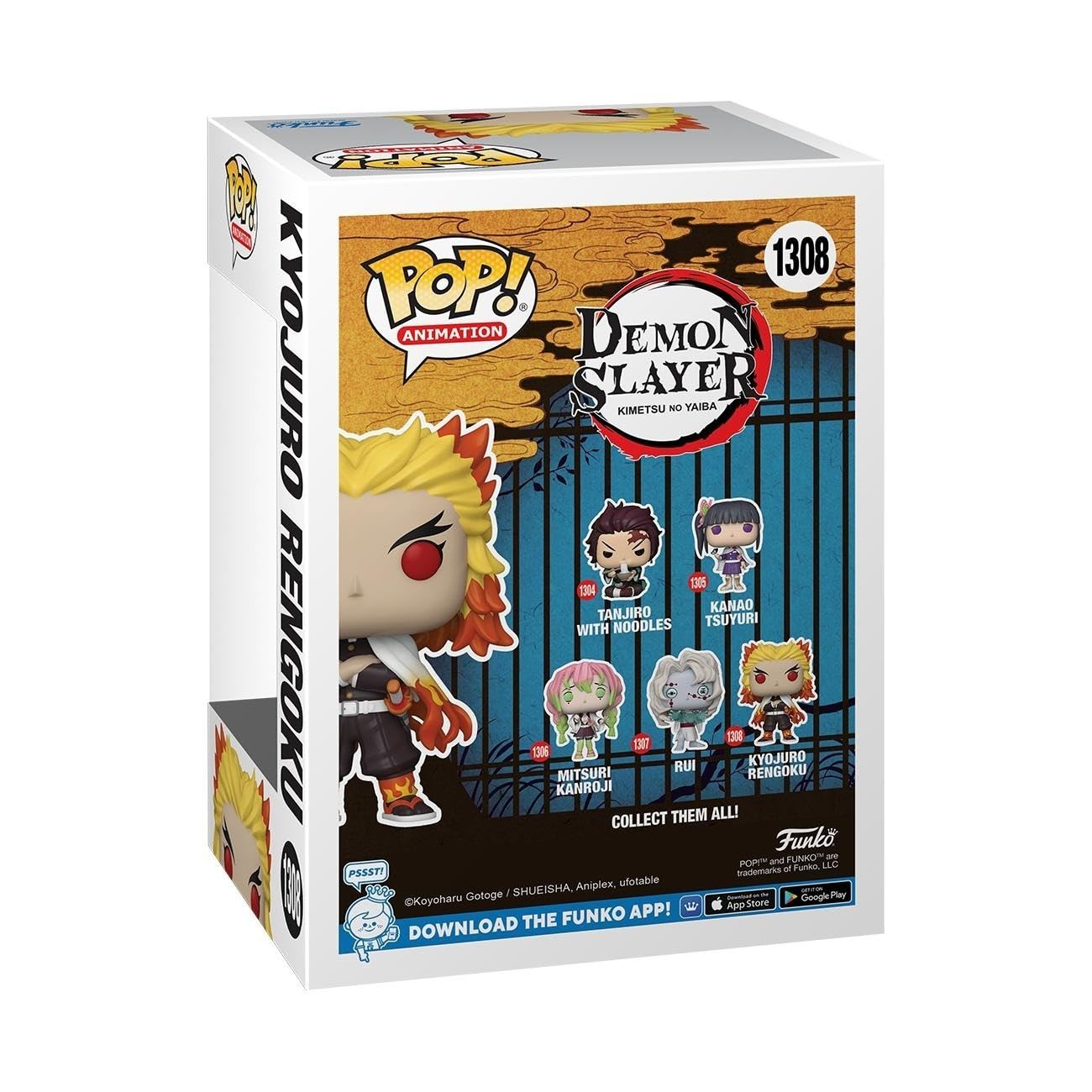 Funko Pop! Animation: Demon Slayer - Rengoku Vinyl Figure 3