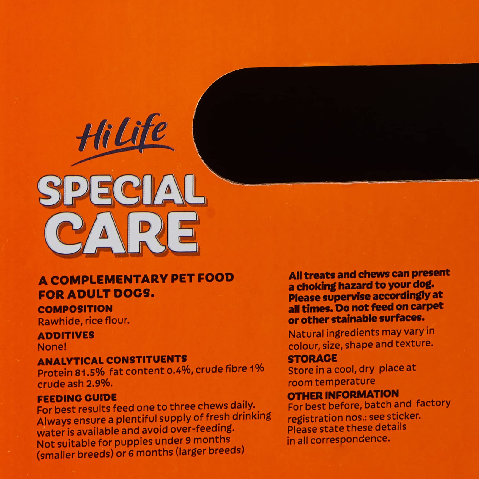 HILIFE Special Care Original Daily Dental Chews for Dogs | 1 kg Rawhide | Freshens Breath 3
