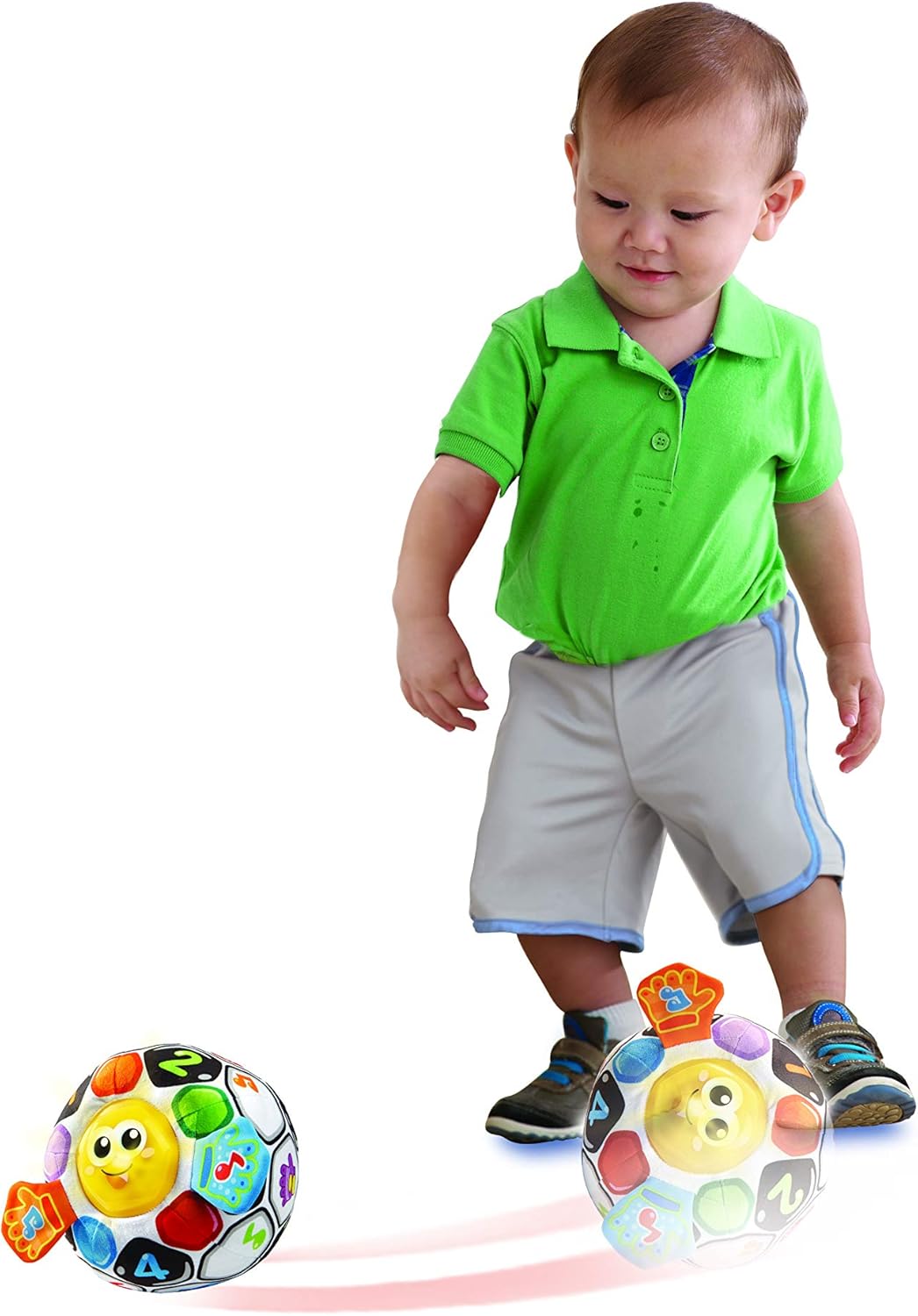 VTech My 1st Football Friend - Interactive Musical Plush Toy for Toddlers 12M+