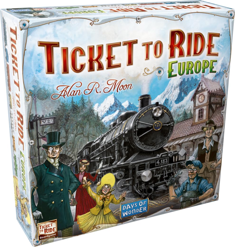 Days of Wonder Ticket to Ride Europa Brettspiel