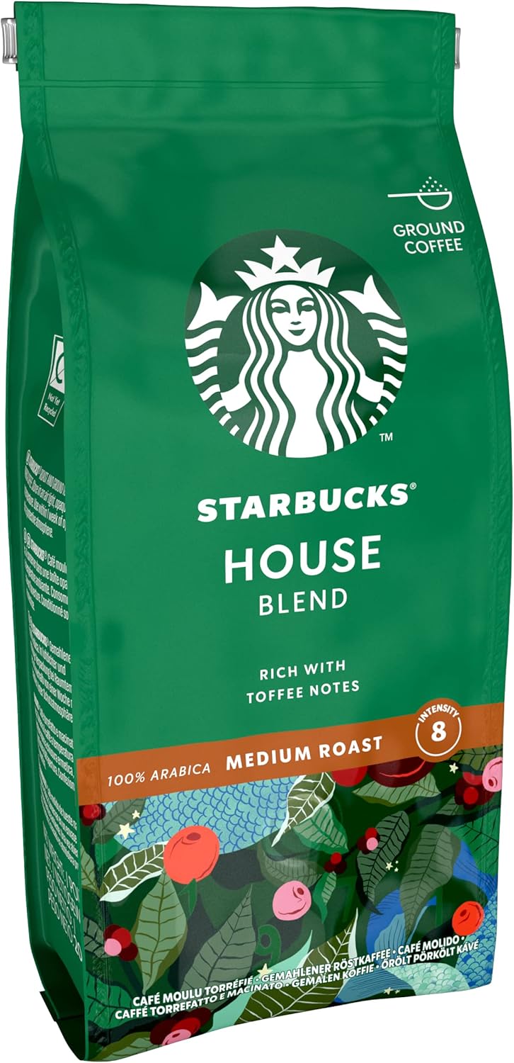 STARBUCKS House Blend Medium Roast gemahlener Kaffee 200 g (6er-Pack) 4