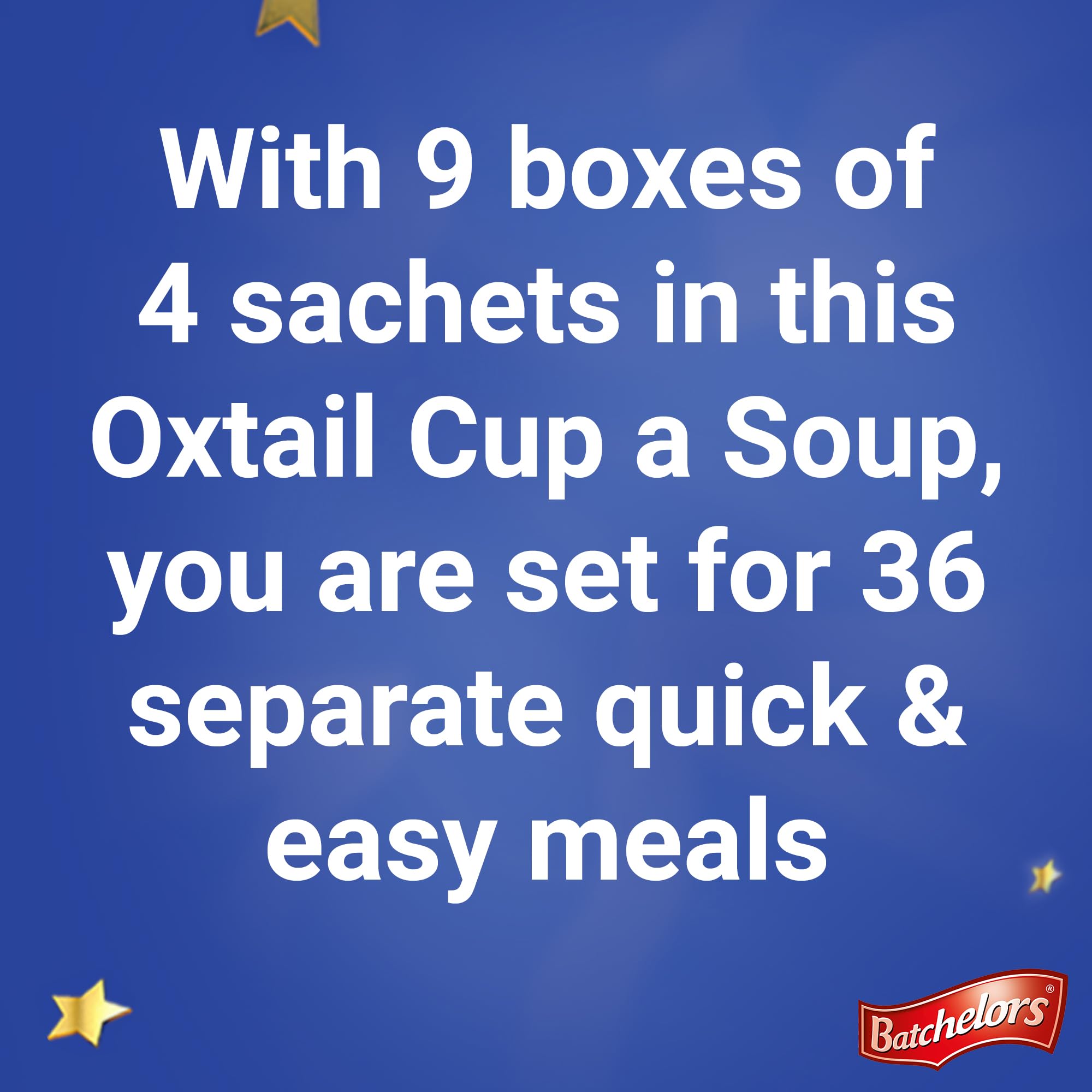 Batchelors Cup a Soup Ochsenschwanz-Instantsuppe in Beuteln, 78 g Box (9er-Packung) 7