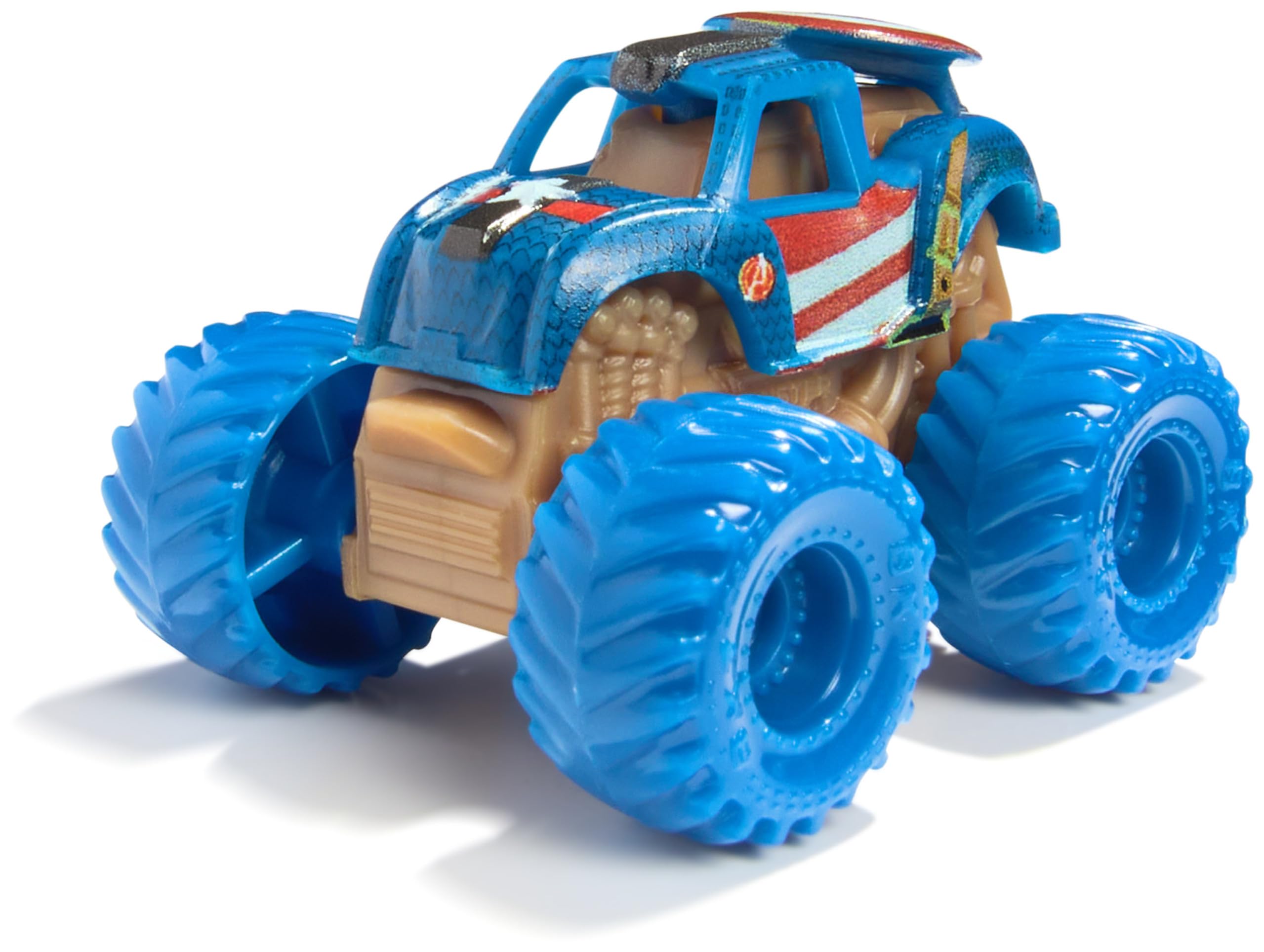 Monster Jam Marvel Mini 5-Pack with Mystery Collectible Truck - Ages 3+