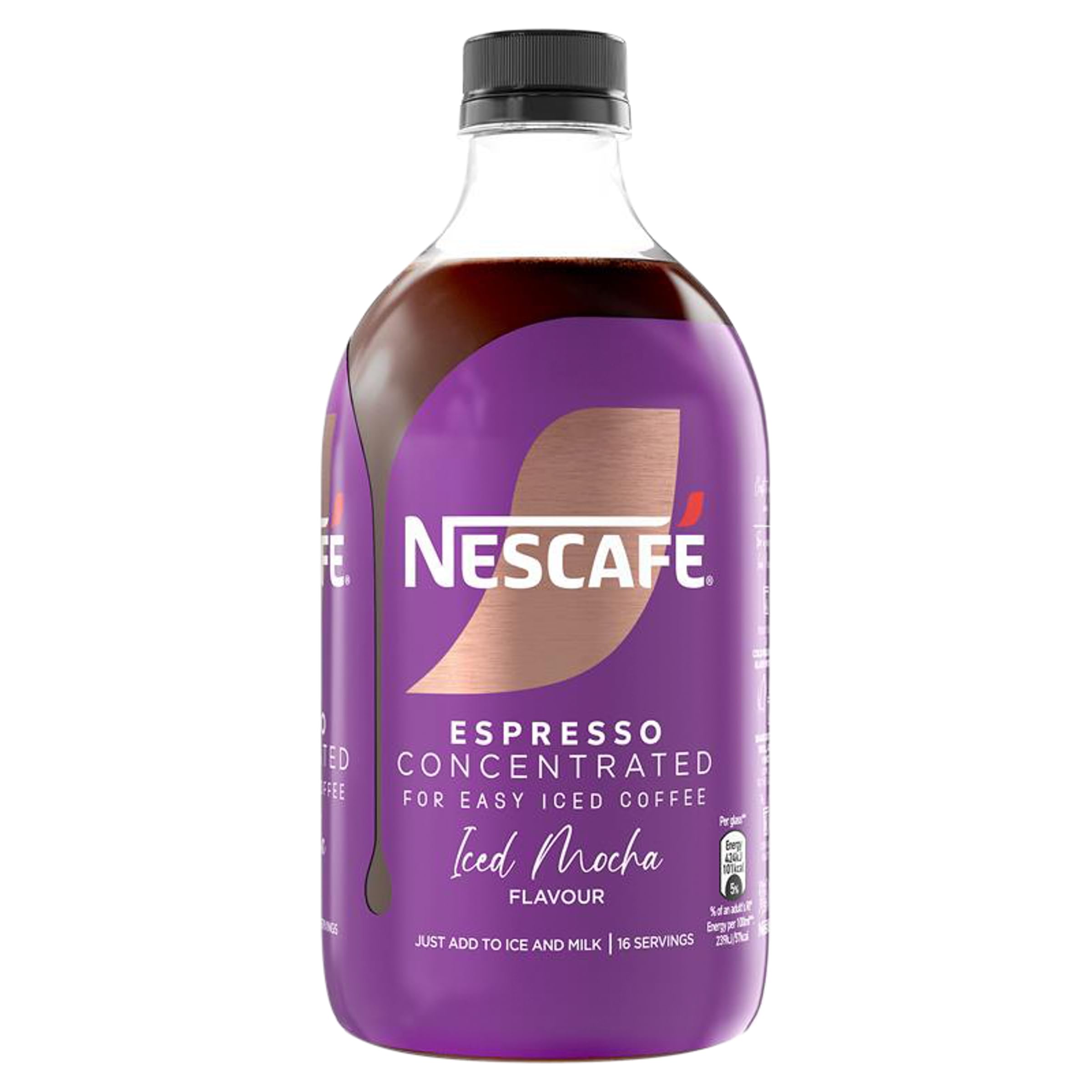 NESCAFÉ Iced Coffee Espresso Concentrate Mocha Flavour | 500ml | 16 Servings