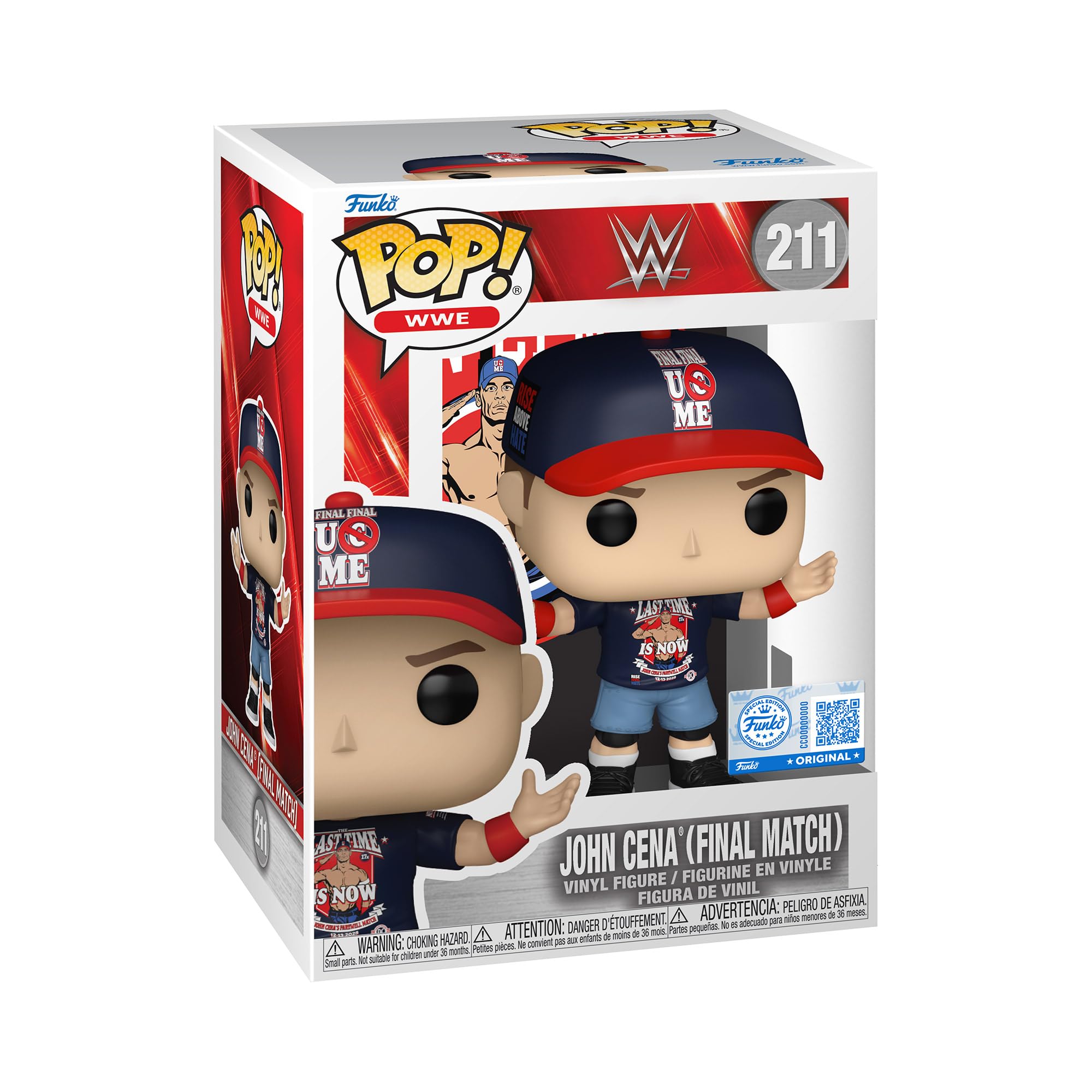 Funko Pop! WWE John Cena Final Match Collectable Vinyl Figure 95827
