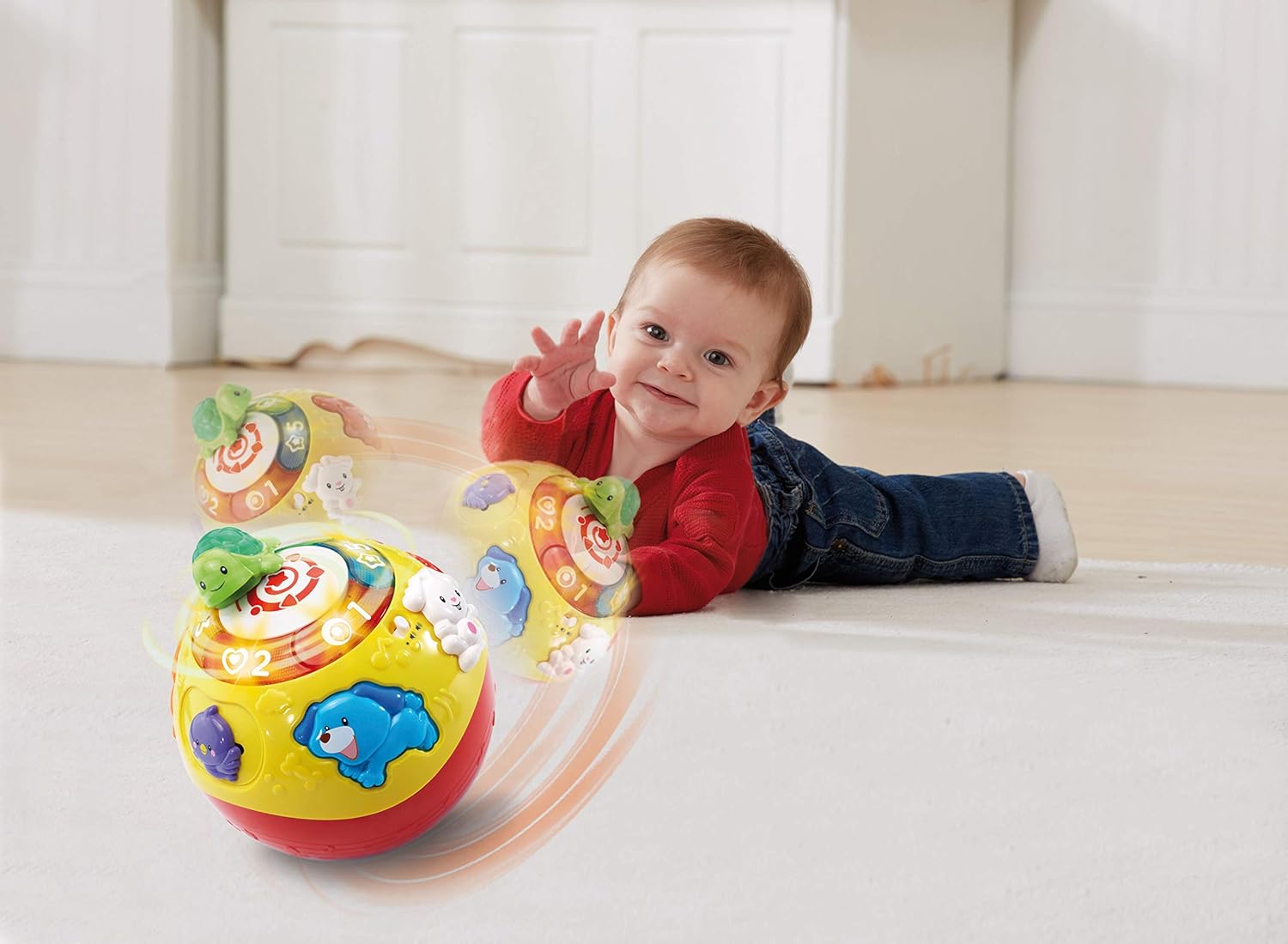 VTech Crawl & Learn Bright Lights Ball - Interactive Learning Toy for 6 Months+ 4