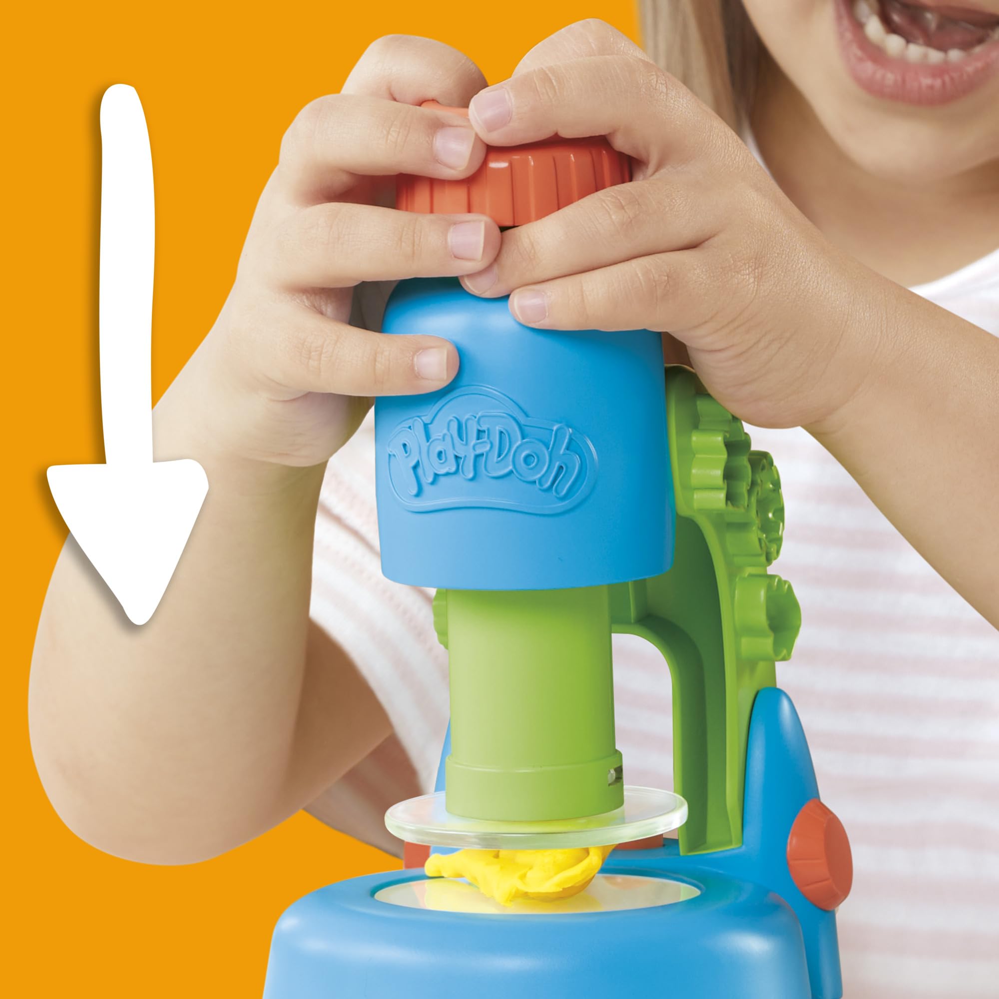 Play-Doh Light & Look Microscope Playset - Educational Science Toy for Kids 3+ 3