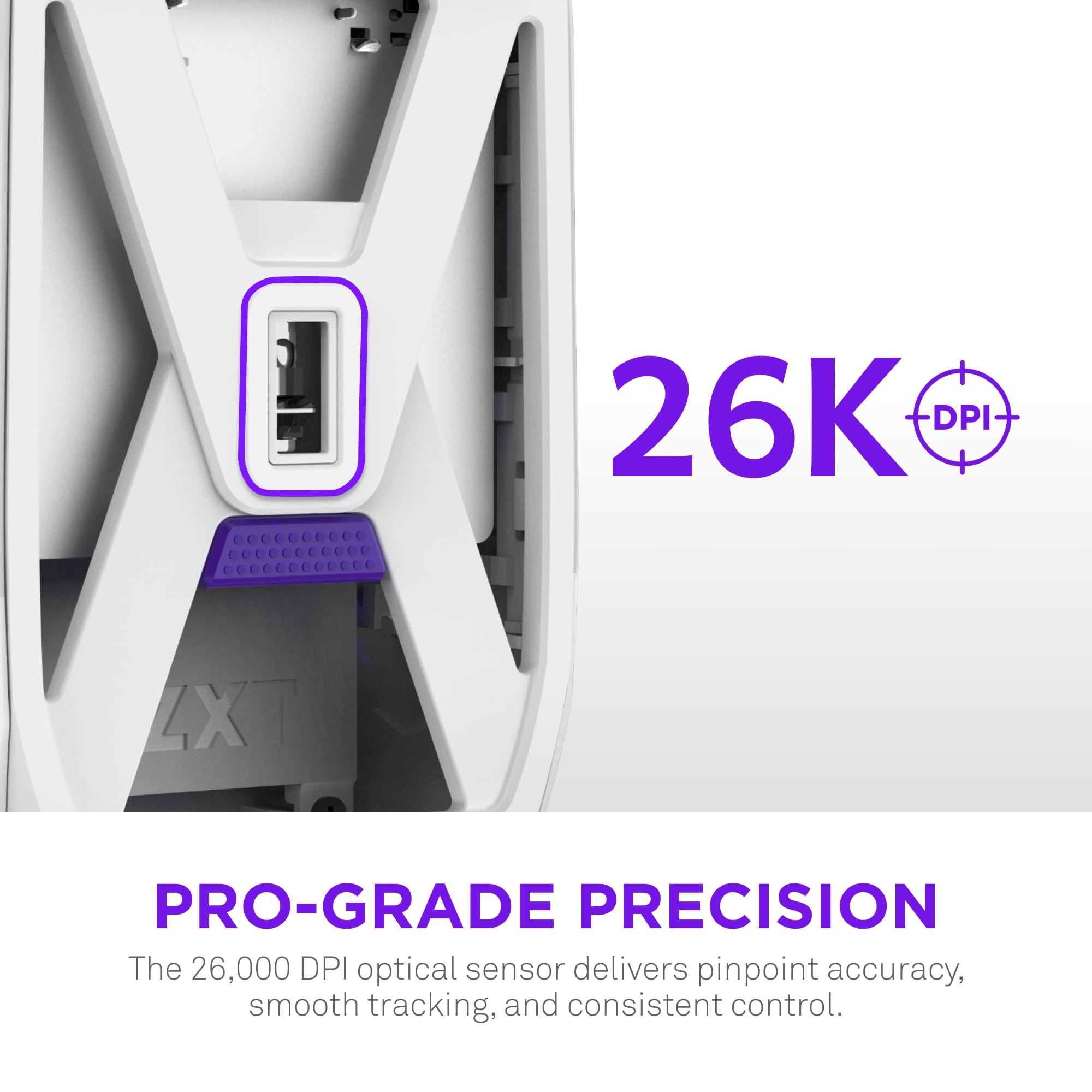 NZXT Lift Elite Wireless Gaming Mouse - 57g Ultra-Lightweight with 4K/8K Polling Rate 8