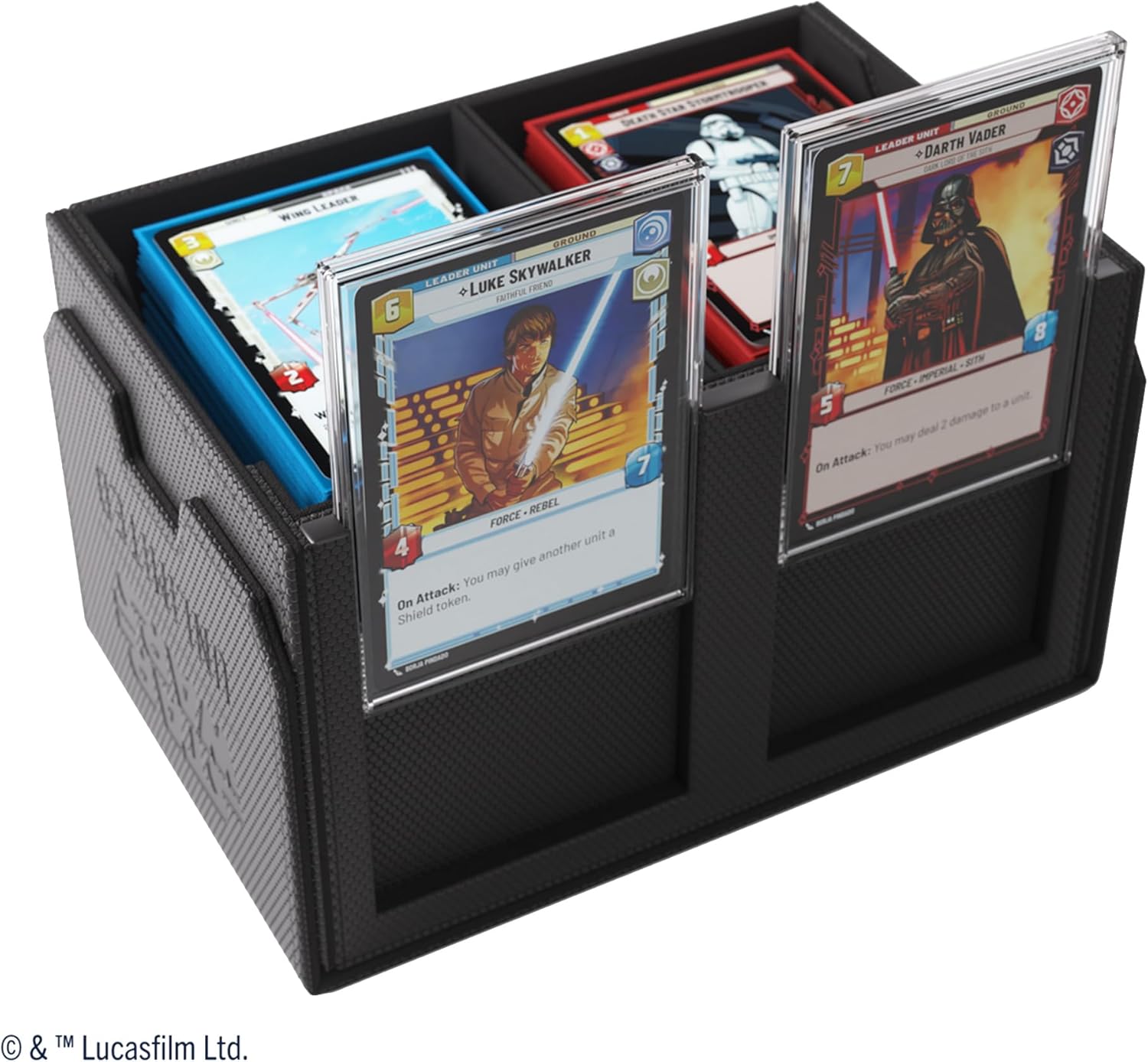 Gamegenic Star Wars Unlimited Double Deck Pod - Black