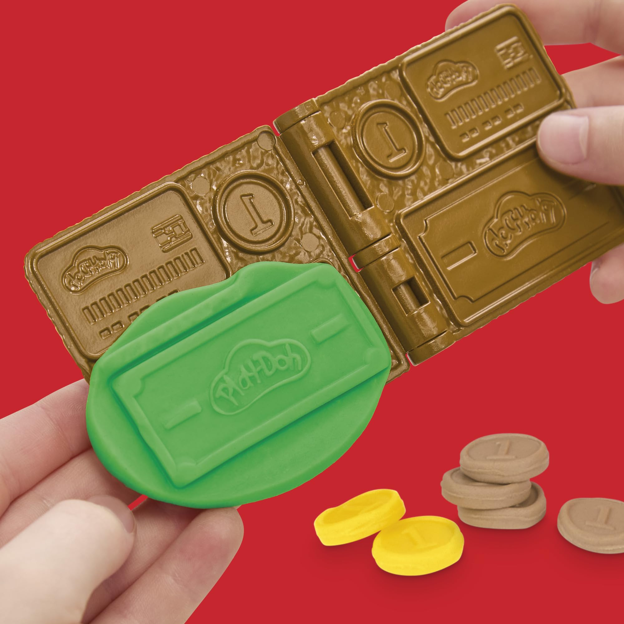 Play-Doh Cash Register Toy Supermarket Playset with 8 Cans of Compound | Ages 3+ 9