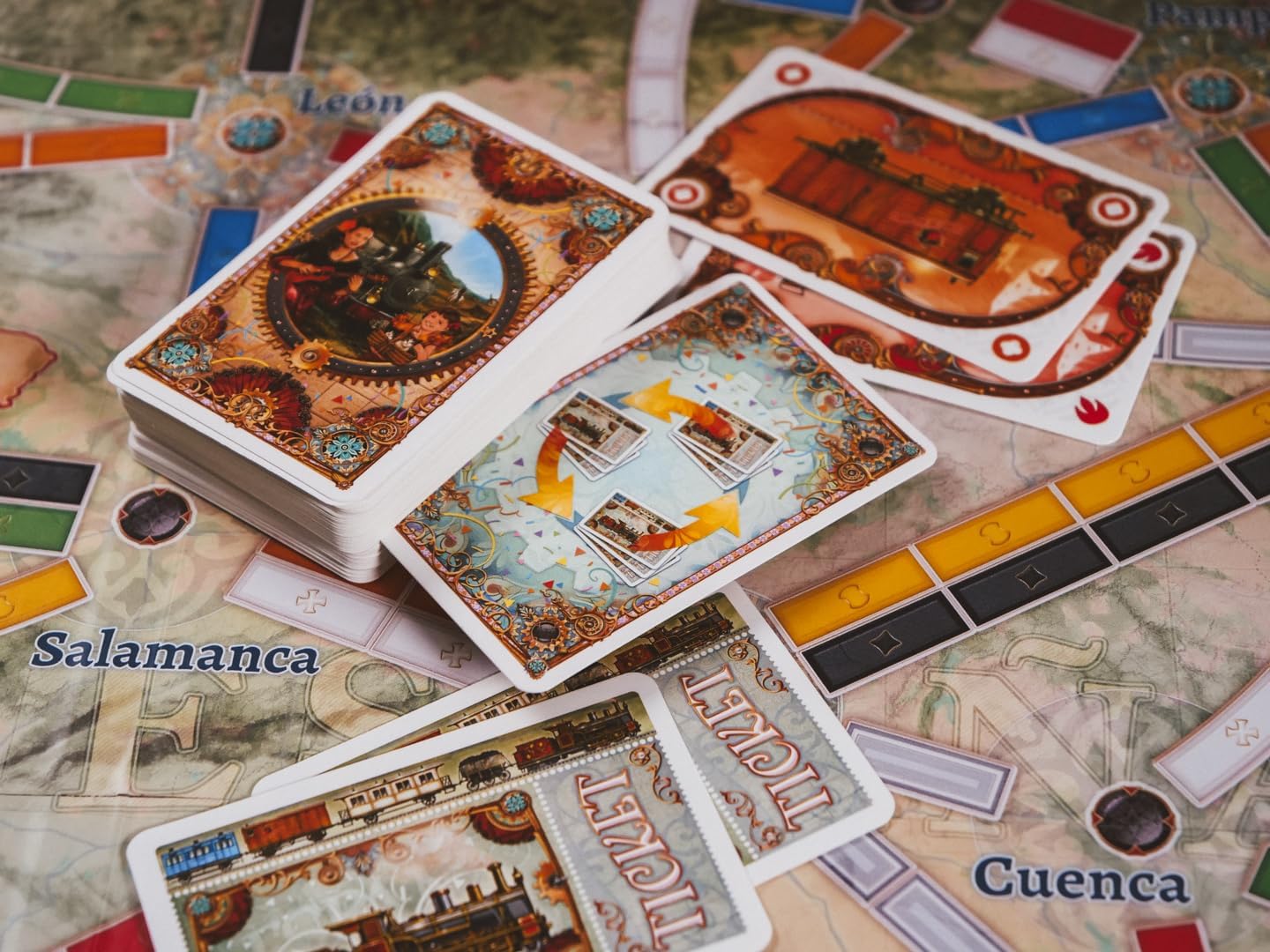 Asmodee Ticket to Ride 3. Kartensammlung, Erweiterung 8