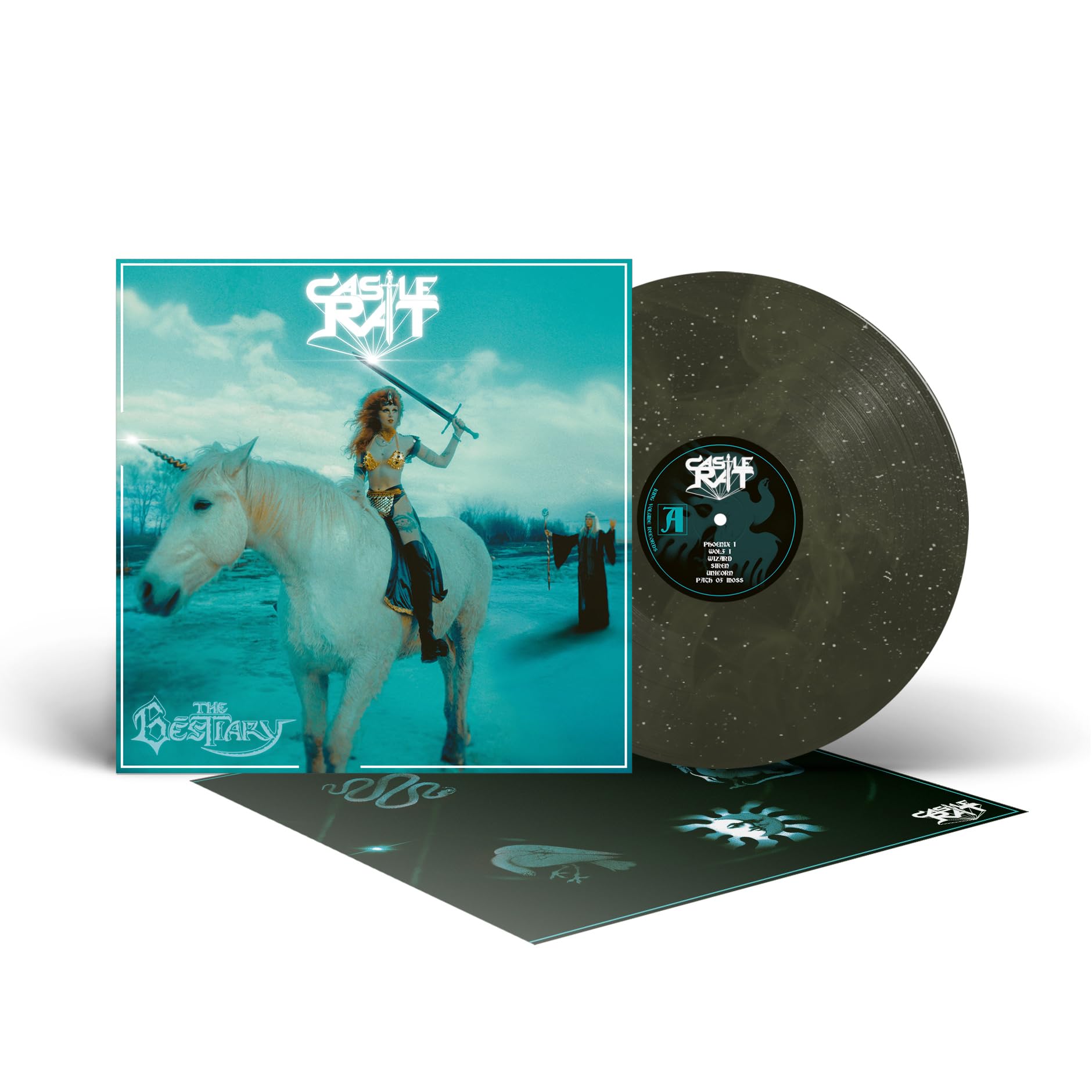 Castle Rat - The Bestiary (Dragonscale Green Vinyl w/ Glitter) [VINYL]