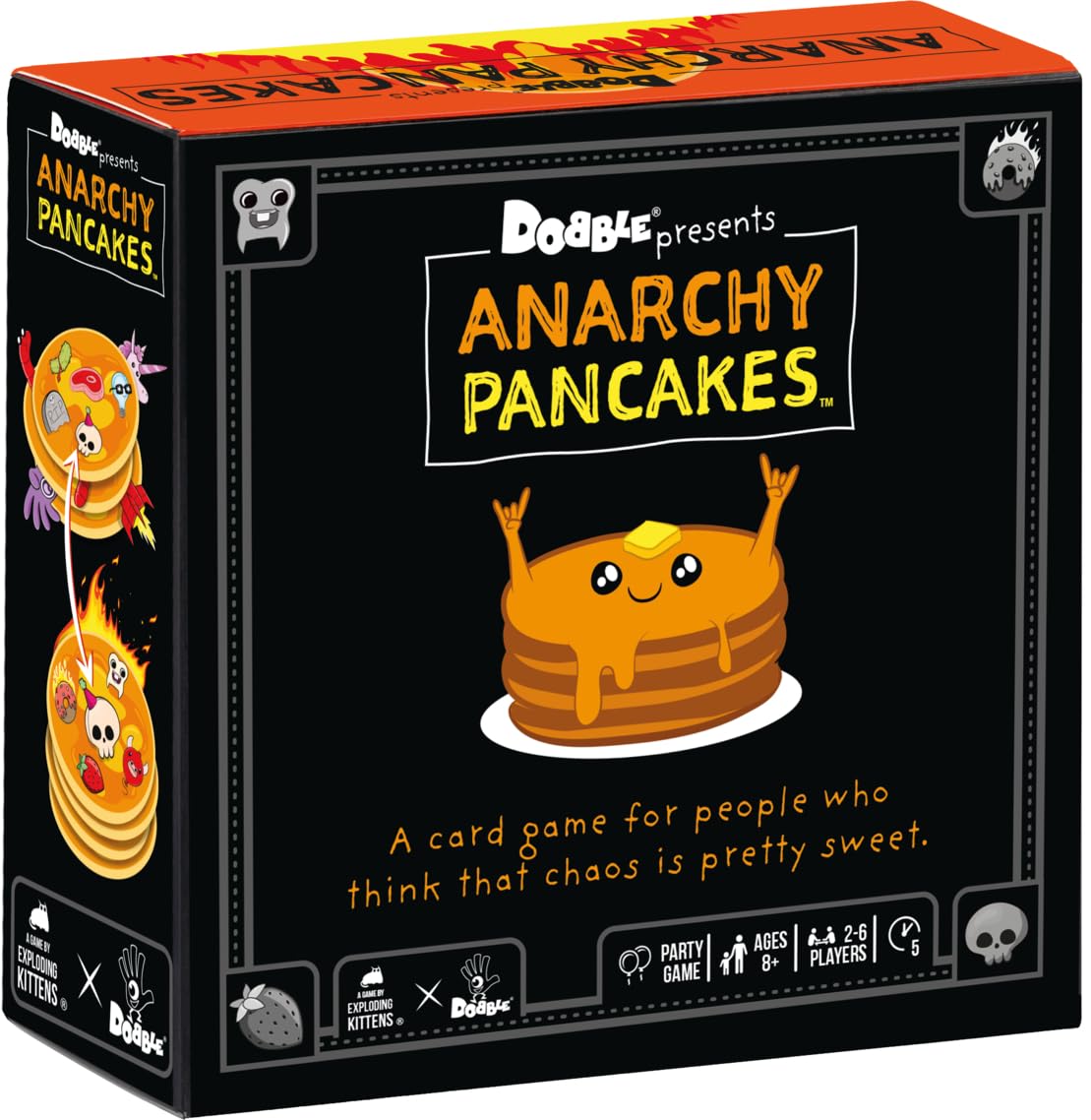 Asmodee Anarchy Pancakes Card Game