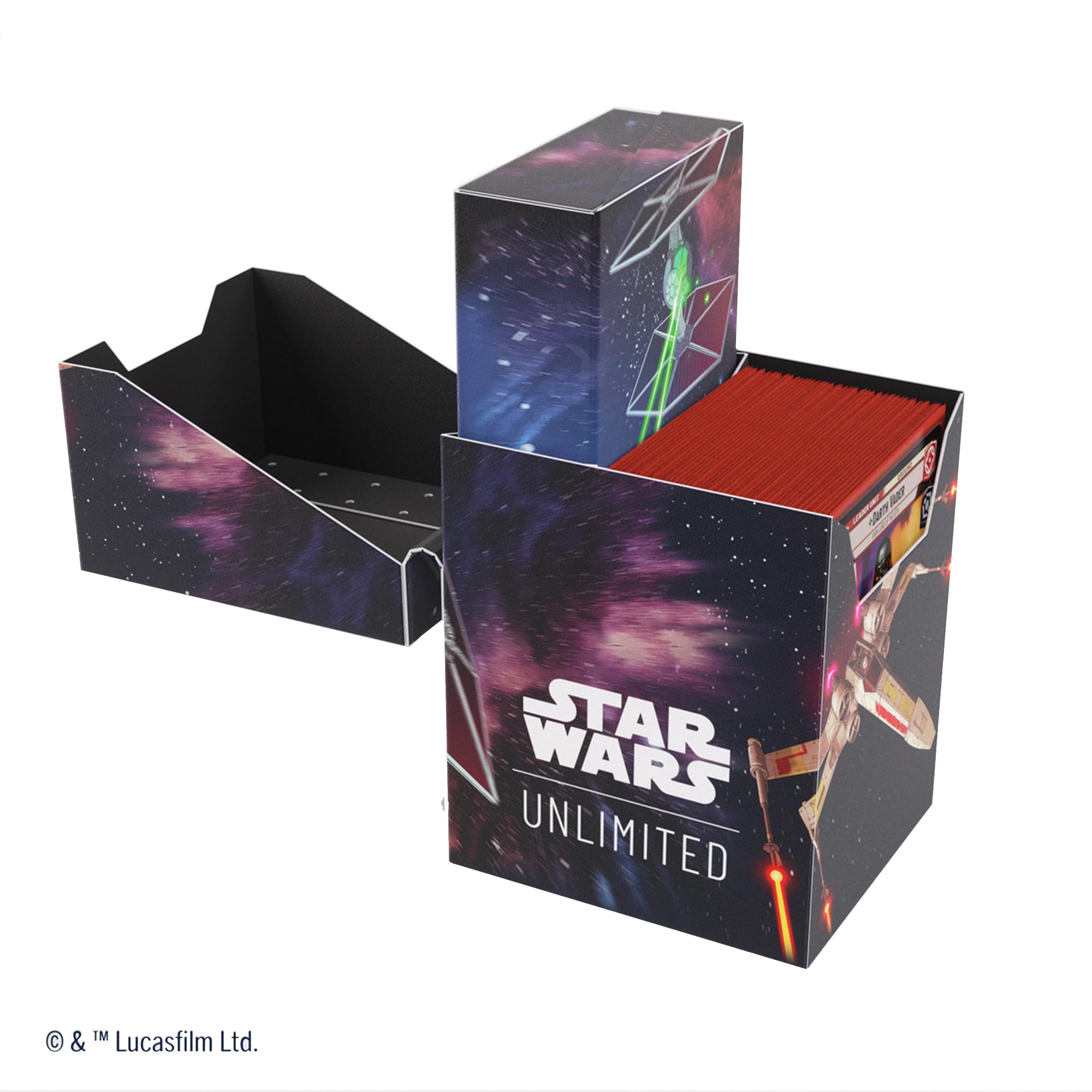 Gamegenic Star Wars Unlimited Soft Crate - X-Wing/Tie Fighter TCG Accessory 3