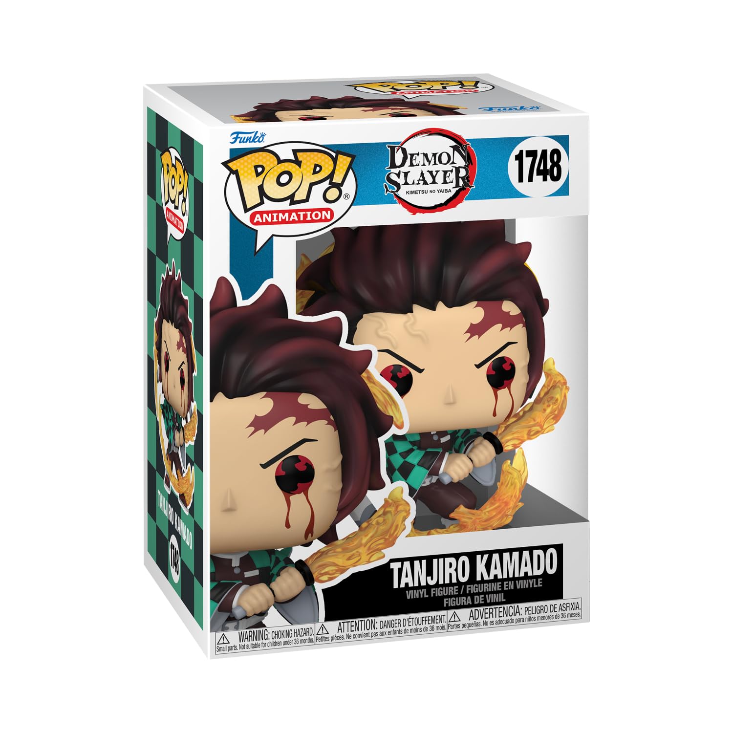 Funko Pop! Animation: Demon Slayer - Tanjiro Kamado (Sun Breathing) Vinyl Figure 9