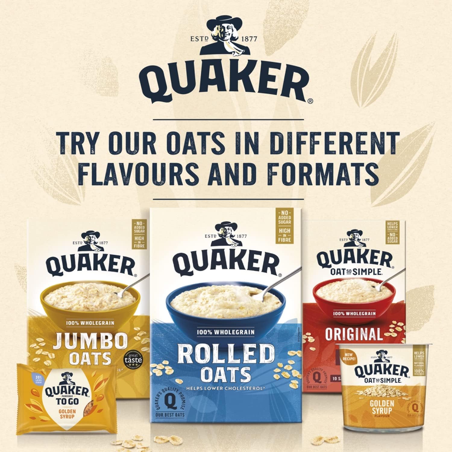 Quaker Oat So Simple Golden Syrup Porridge, 10 x 36g 8