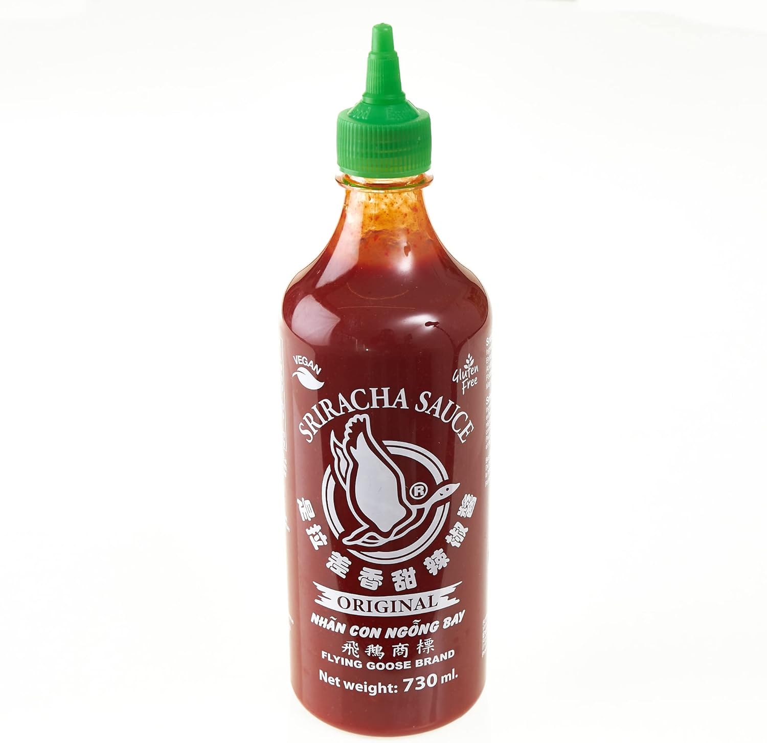 Flying Goose Sriracha Chilli Sauce 730 ml - Vegan, Gluten Free, Spicy, Large Bottle 4