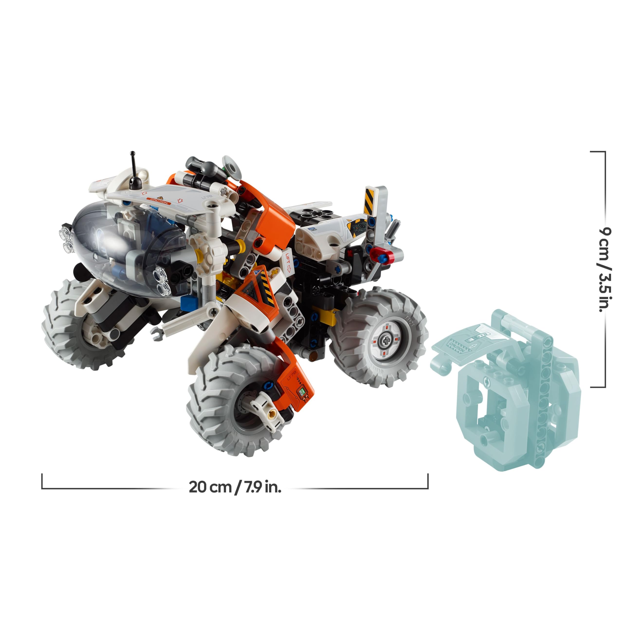 LEGO Technic Surface Space Loader LT78 - Space Vehicle Building Set for Kids 8+