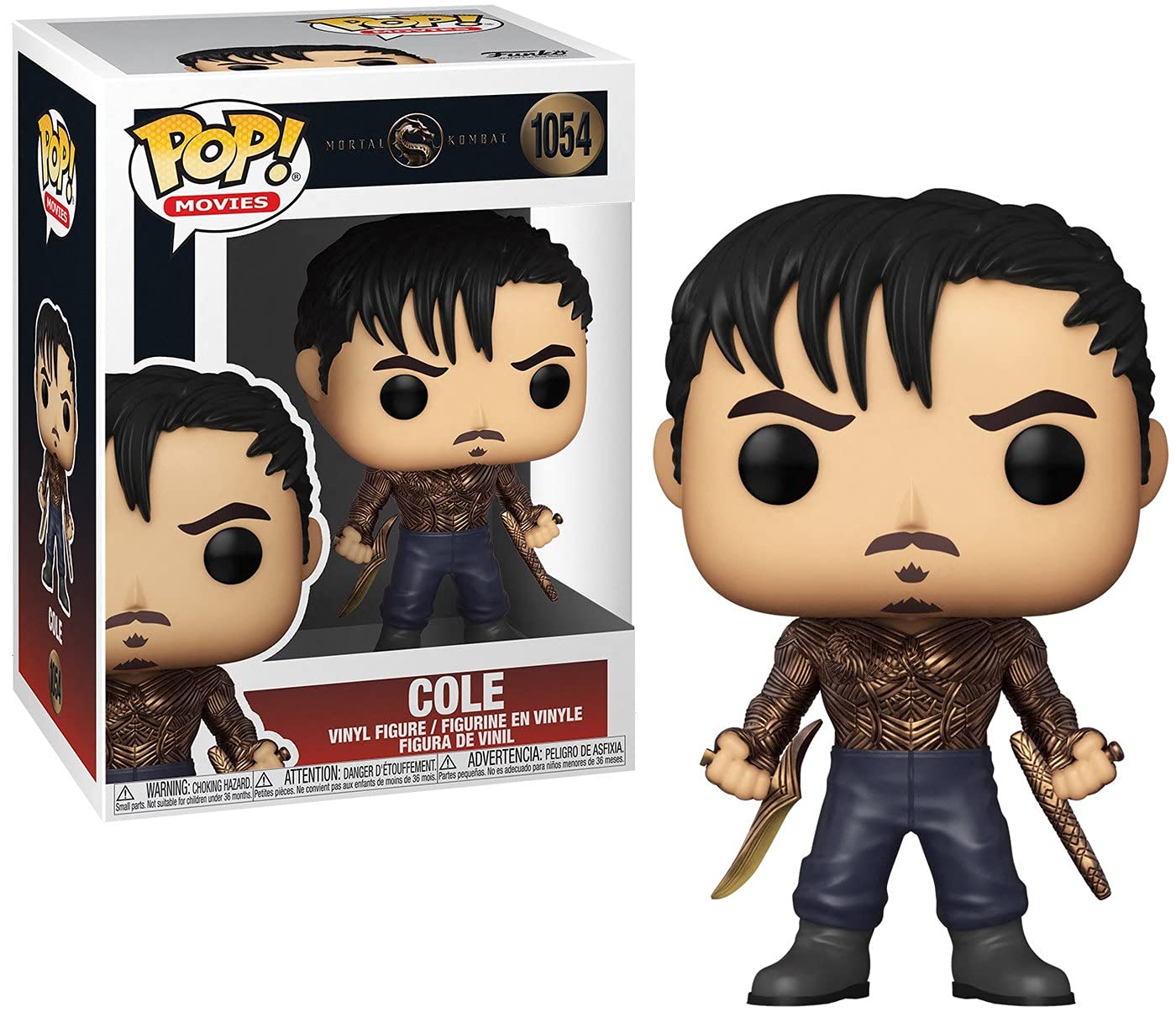 Mortal Kombat Cole Funko 53850 Pop! Vinilo n. ° 1054 3