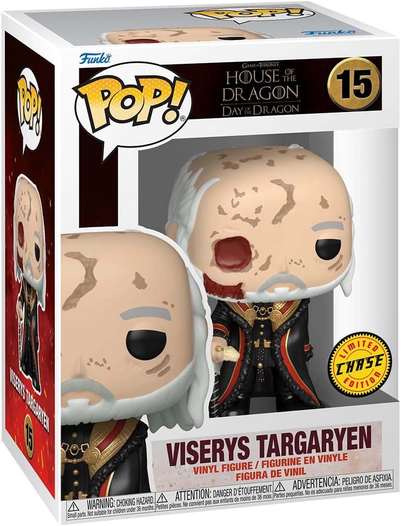 Funko Pop! TV: House of the Dragon - Masked King Viserys Targaryen Vinyl Figure (76474) 4