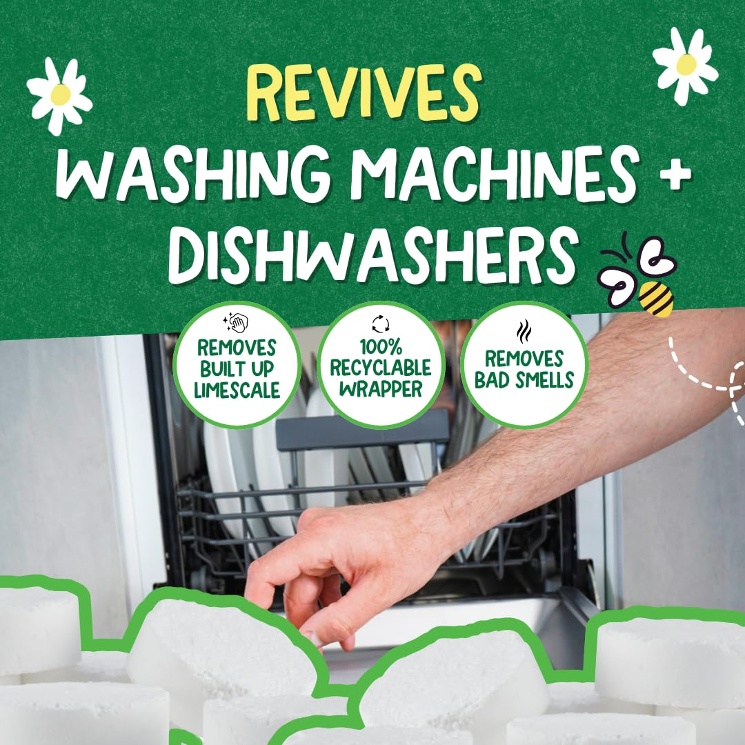 Ecoegg - Detox Tablets for Washing Machine and Dishwasher, 8 Tablets 3