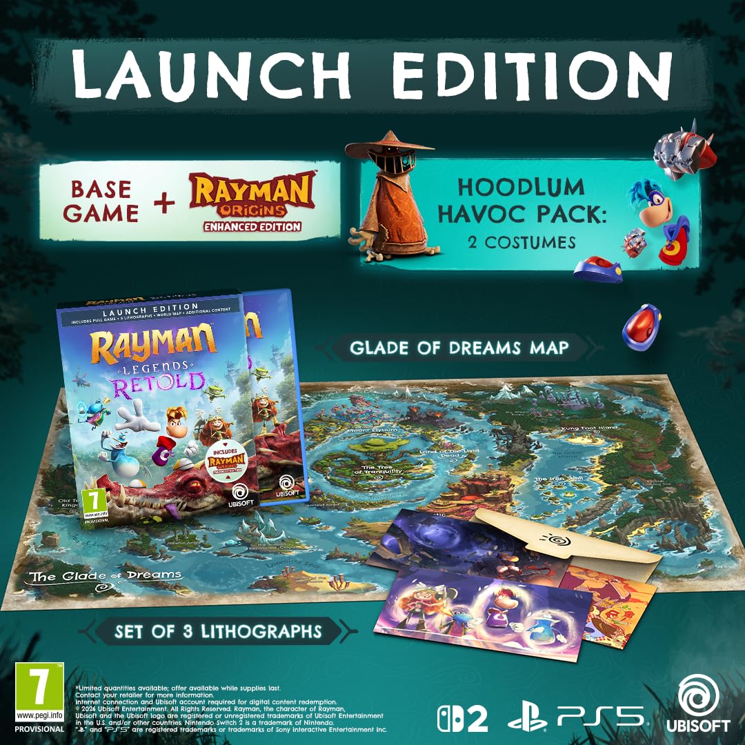 Rayman Legends Retold: Launch Edition [PS5] 4