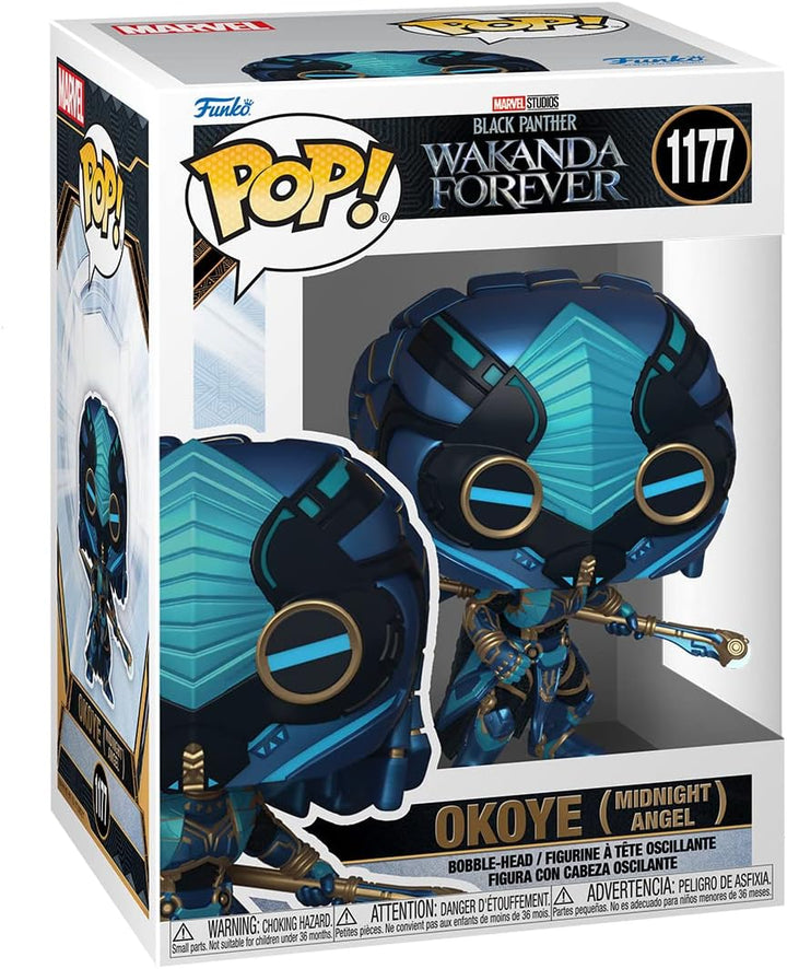 Funko Pop! Marvel Black Panther: Wakanda Forever Series 2 - Okoye (Midnight Angel) Vinyl Figure (66719)