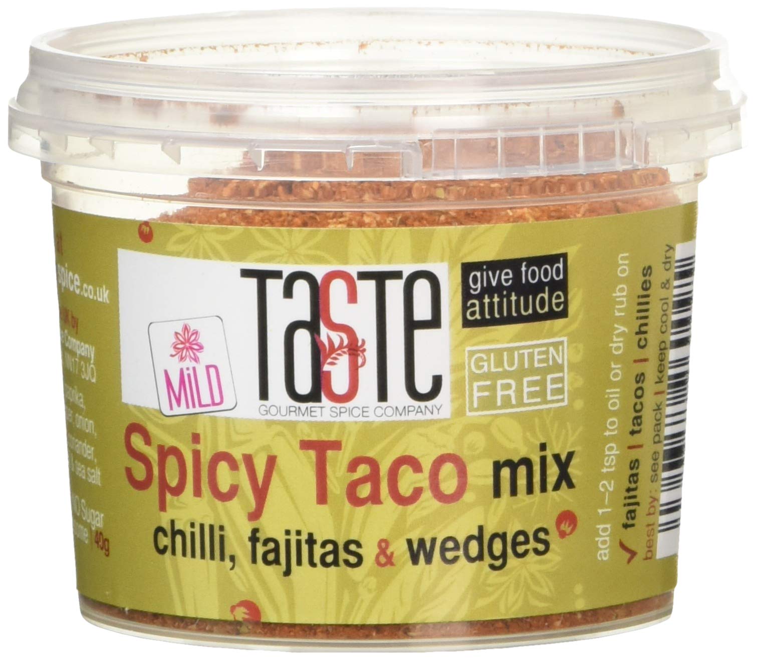 Gourmet Spice Company - Mild Spicy Taco Mix Seasoning Blend 40 g