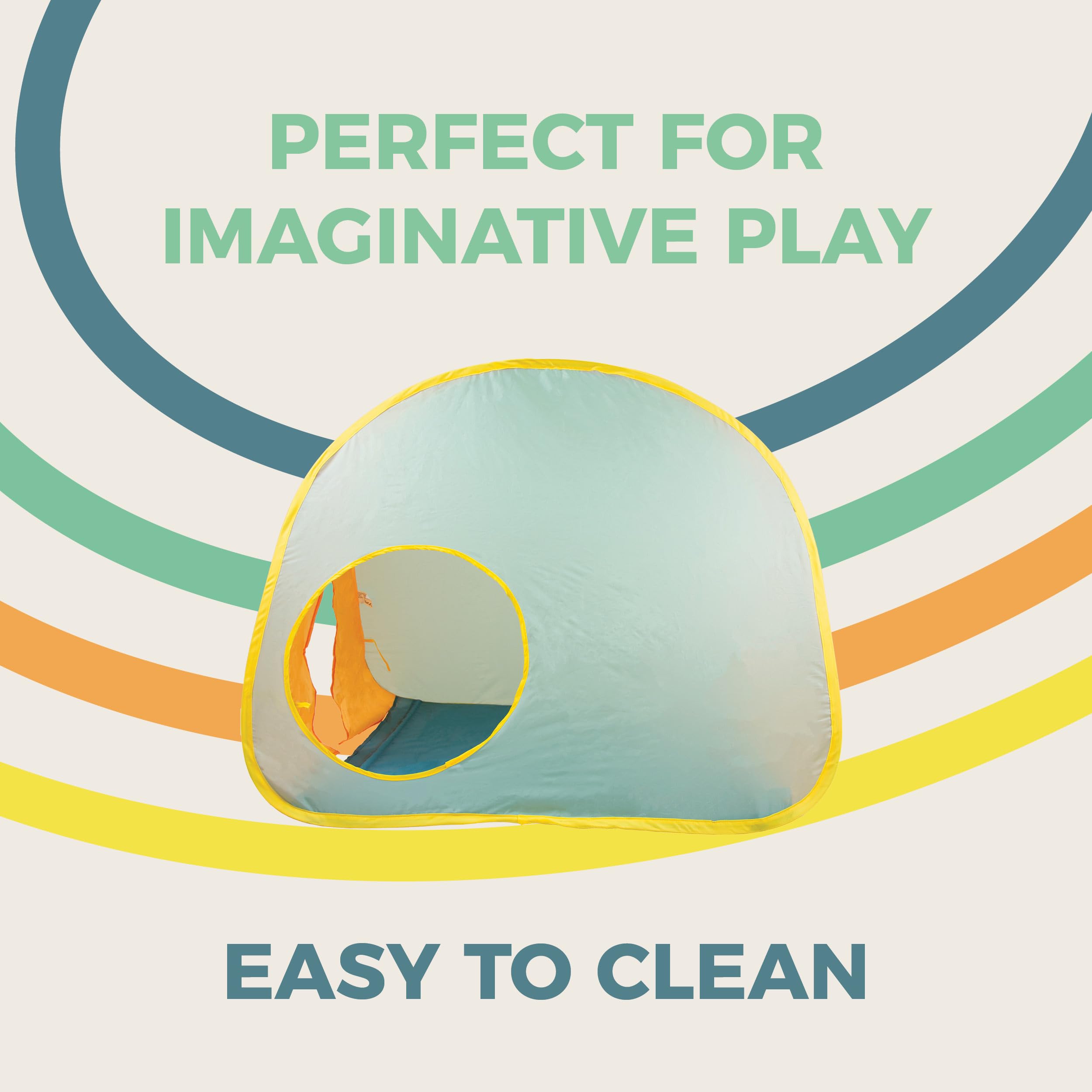 Activo Pop Up Tent for Babies & Toddlers 12+ Months – Instant Setup Play Tent for Indoor & Outdoor Use