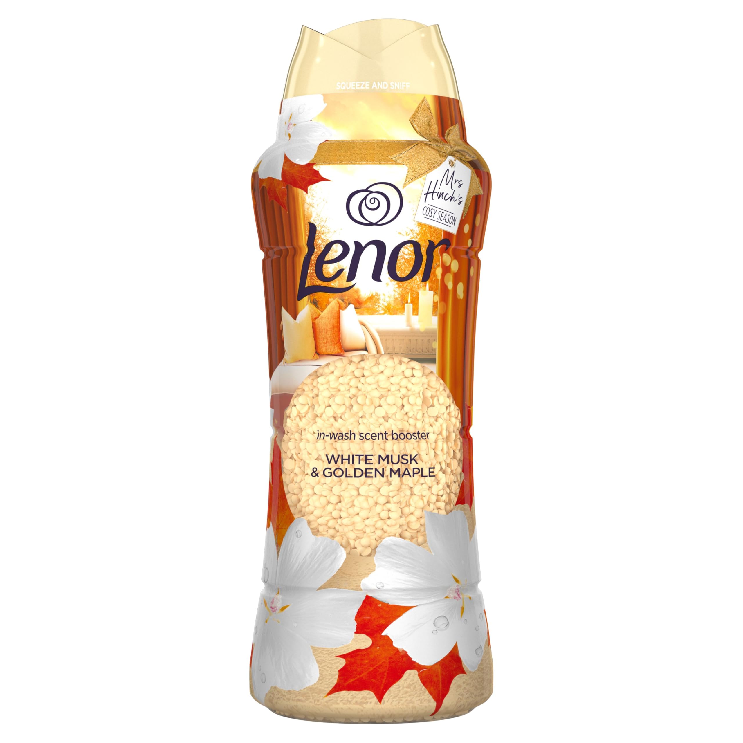 Lenor - In-Wash Scent Boosters 570g White Musk & Golden Maple