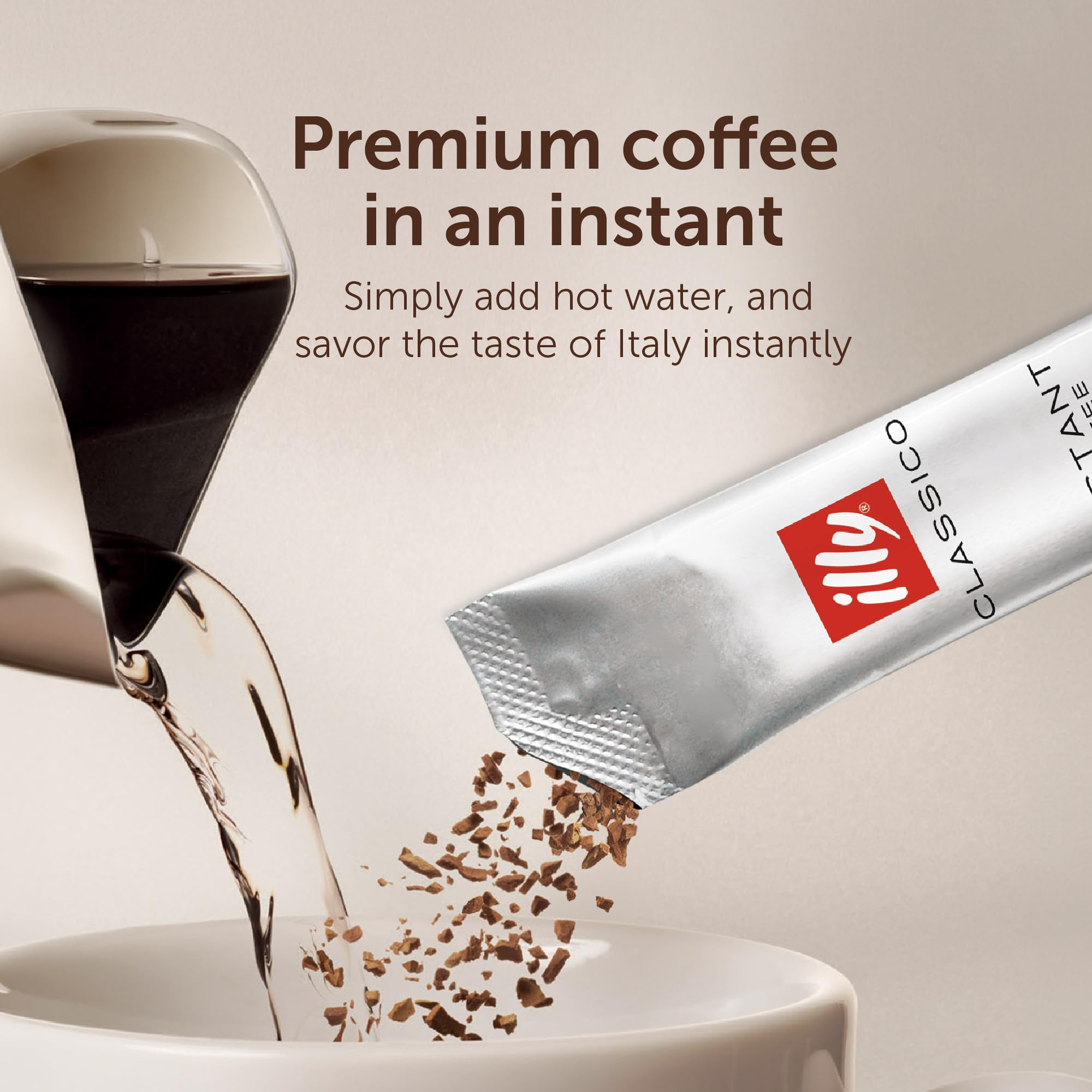 illy Classico Instant Coffee Sachets - 20 Count (40g) | 100% Arabica Medium Roast 6