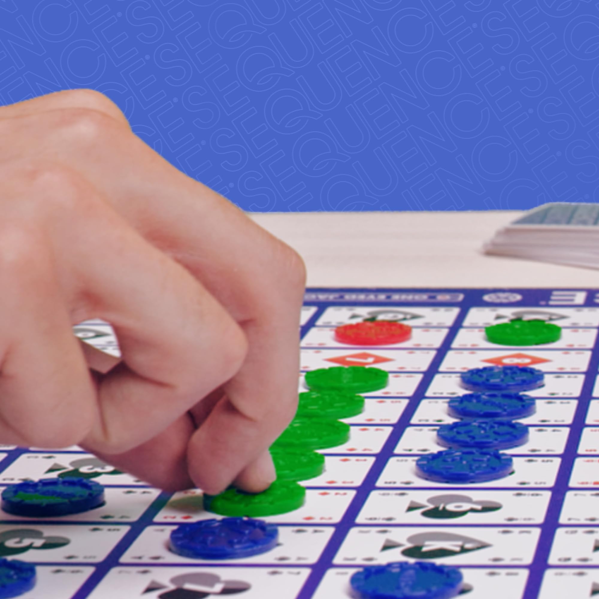 Jax Sequence Family Edition Strategy Board Game | 2-12 Players | Ages 7+ | English 4