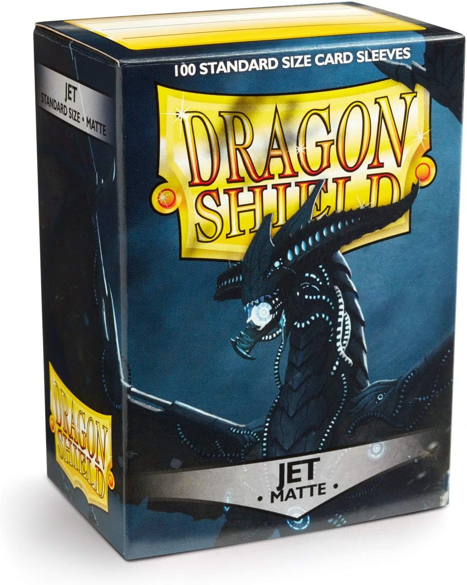 Dragon Shield Dragon Shield Matte Jet Sleeves (ART11024) 100-Pack