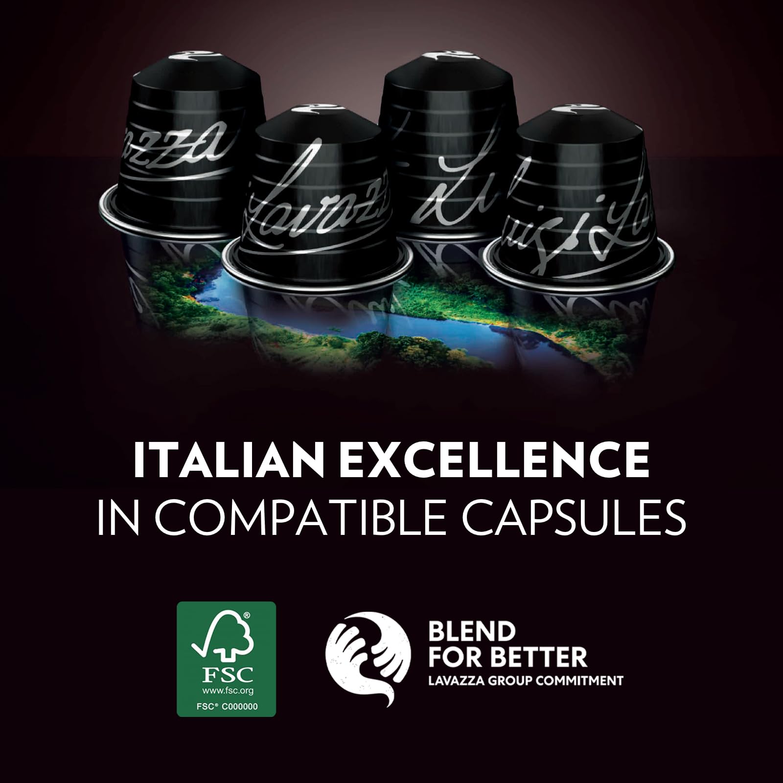 Lavazza Espresso Maestro Ristretto – 30 Aluminiumkapseln für Nespresso Original-Maschinen 5