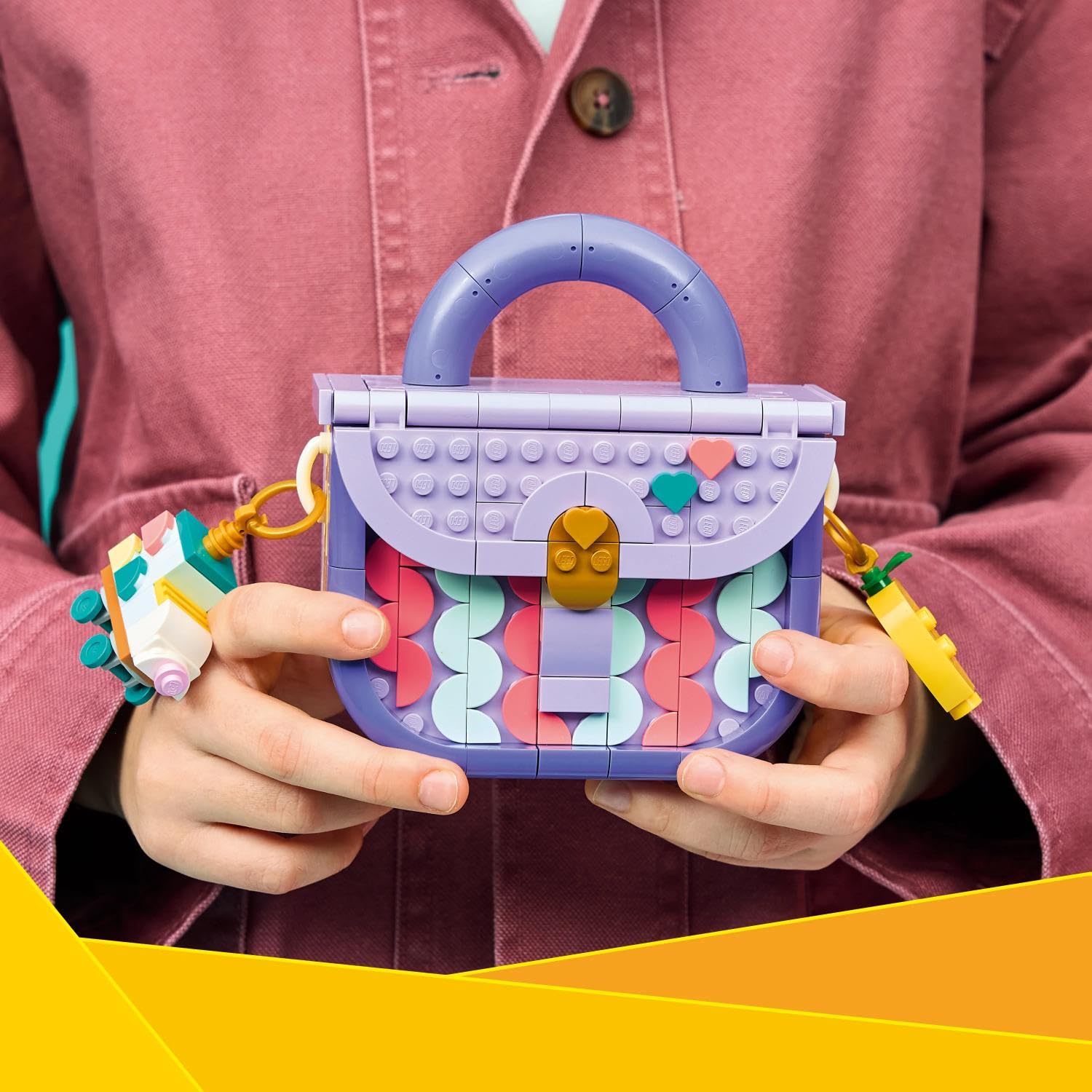LEGO Creator 3 in 1 Art Fashion Bag with Storage Building Set | 3 Models in 1 | Ages 8+ 2
