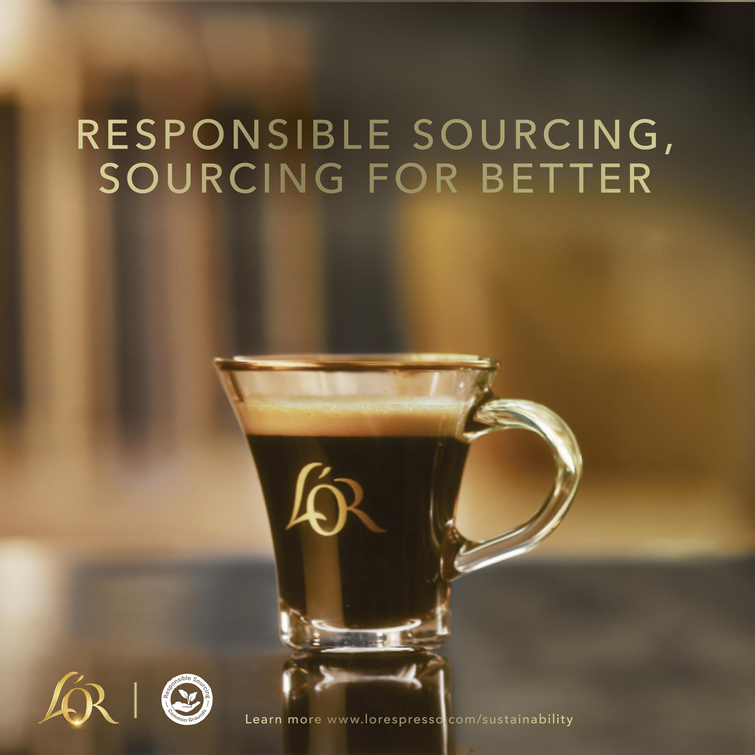 L'OR Origins Colombia Coffee Pods x10 (Pack of 10, 100 Capsules)