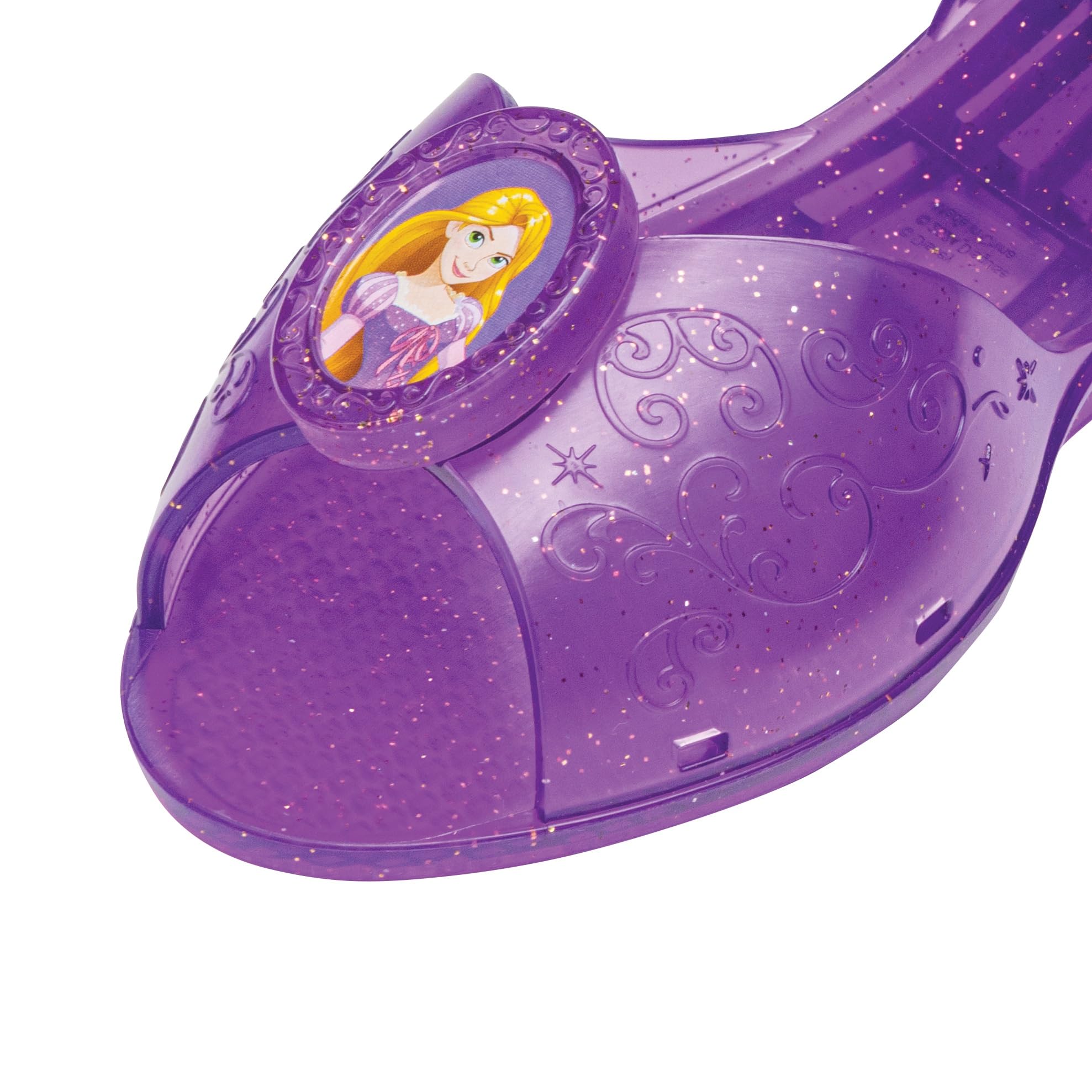Disguise Disney Princess Rapunzel Jelly Shoes for Kids - Official Licensed Accessory | One Size